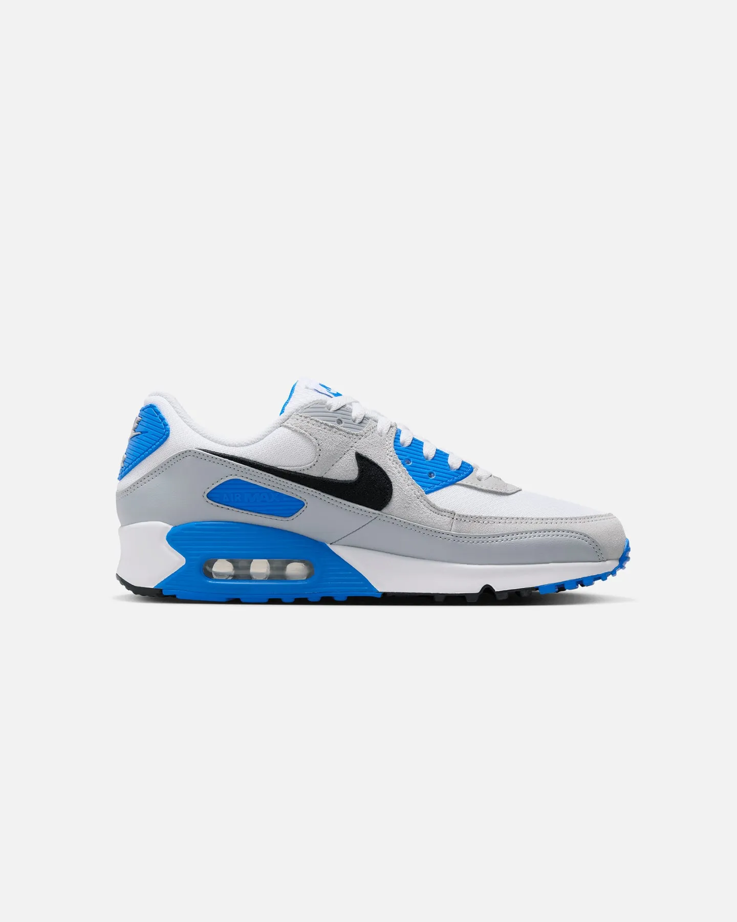 Nike Air Max 90 White/Black Photo Blue Office Smart Cross Road