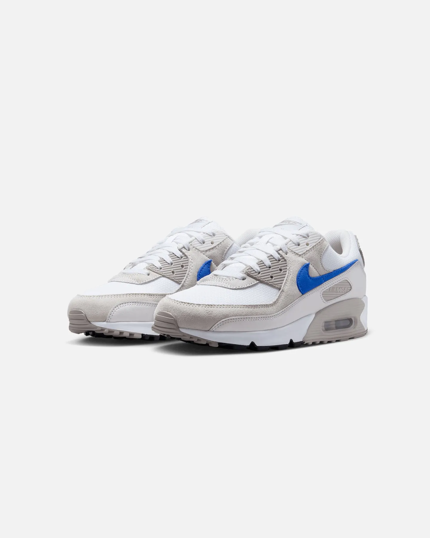 Supportive Core Fitness Training Casual Nike Air Max 90 White/Blue