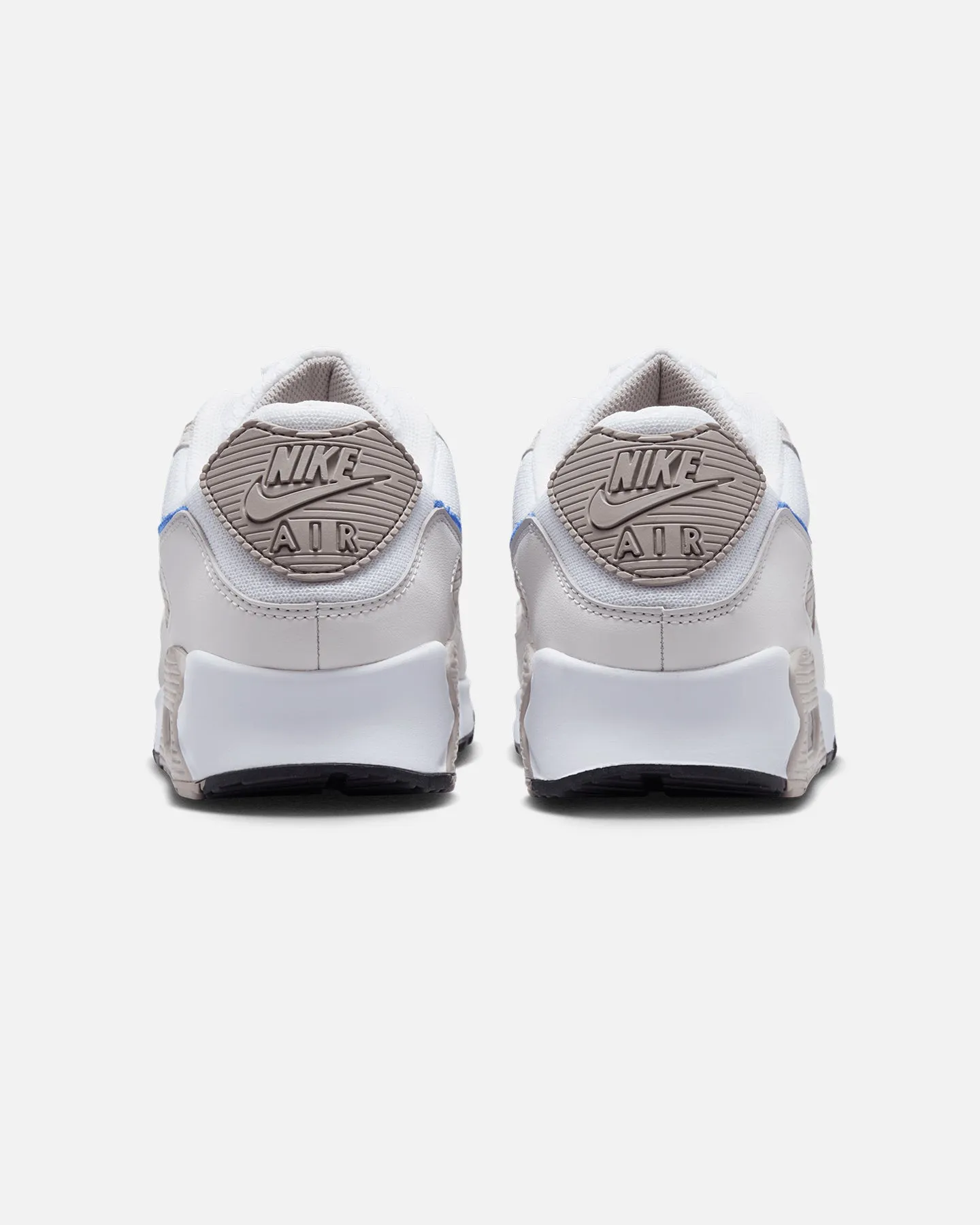 Padded Comfort Standing Workers Nike Air Max 90 White/Blue