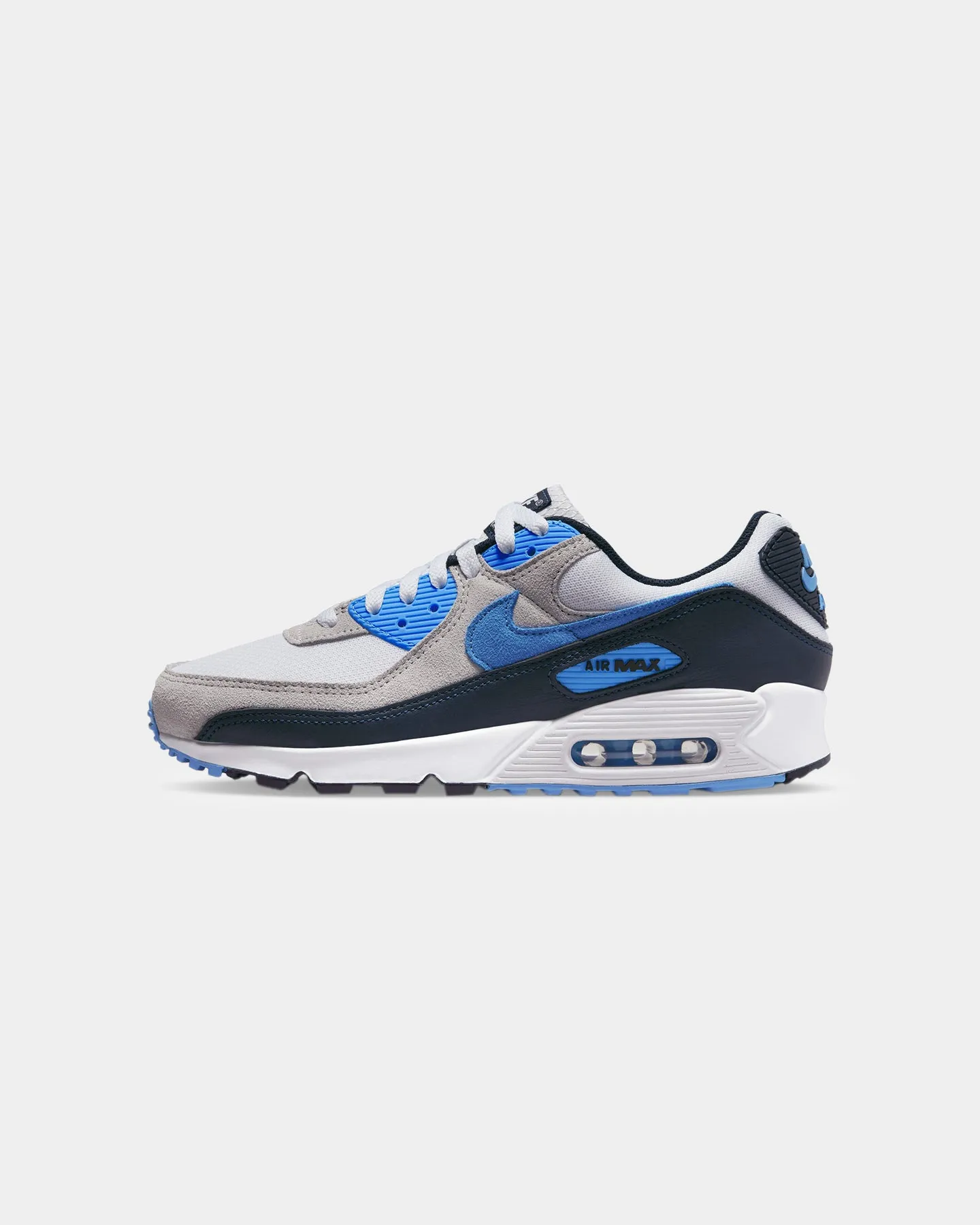 Skin Soft Nike Air Max 90 White/University Blue