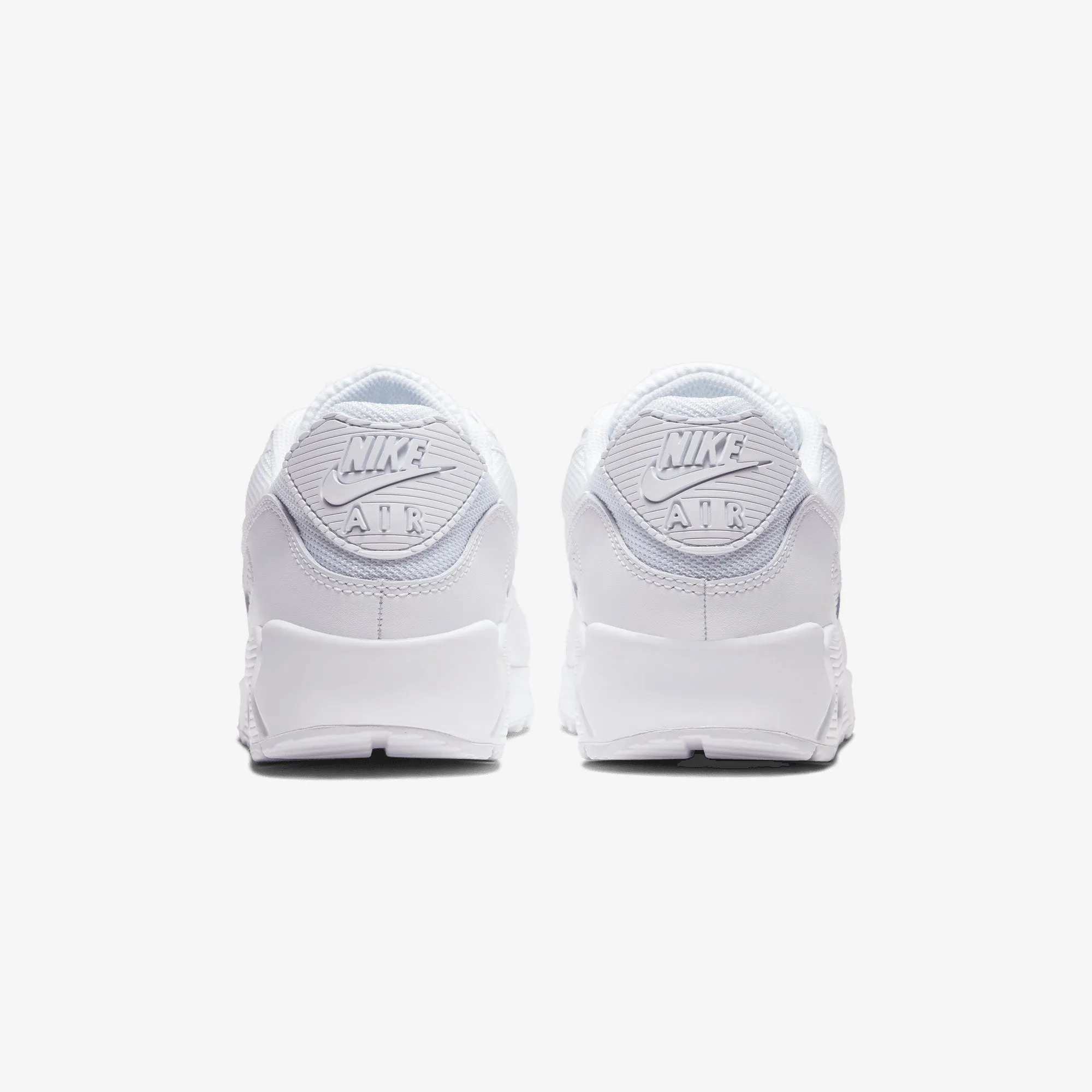 NIKE | AIR MAX 90 { WHITE/WHITE-WHITE-WOLF GREY Comfy Walk