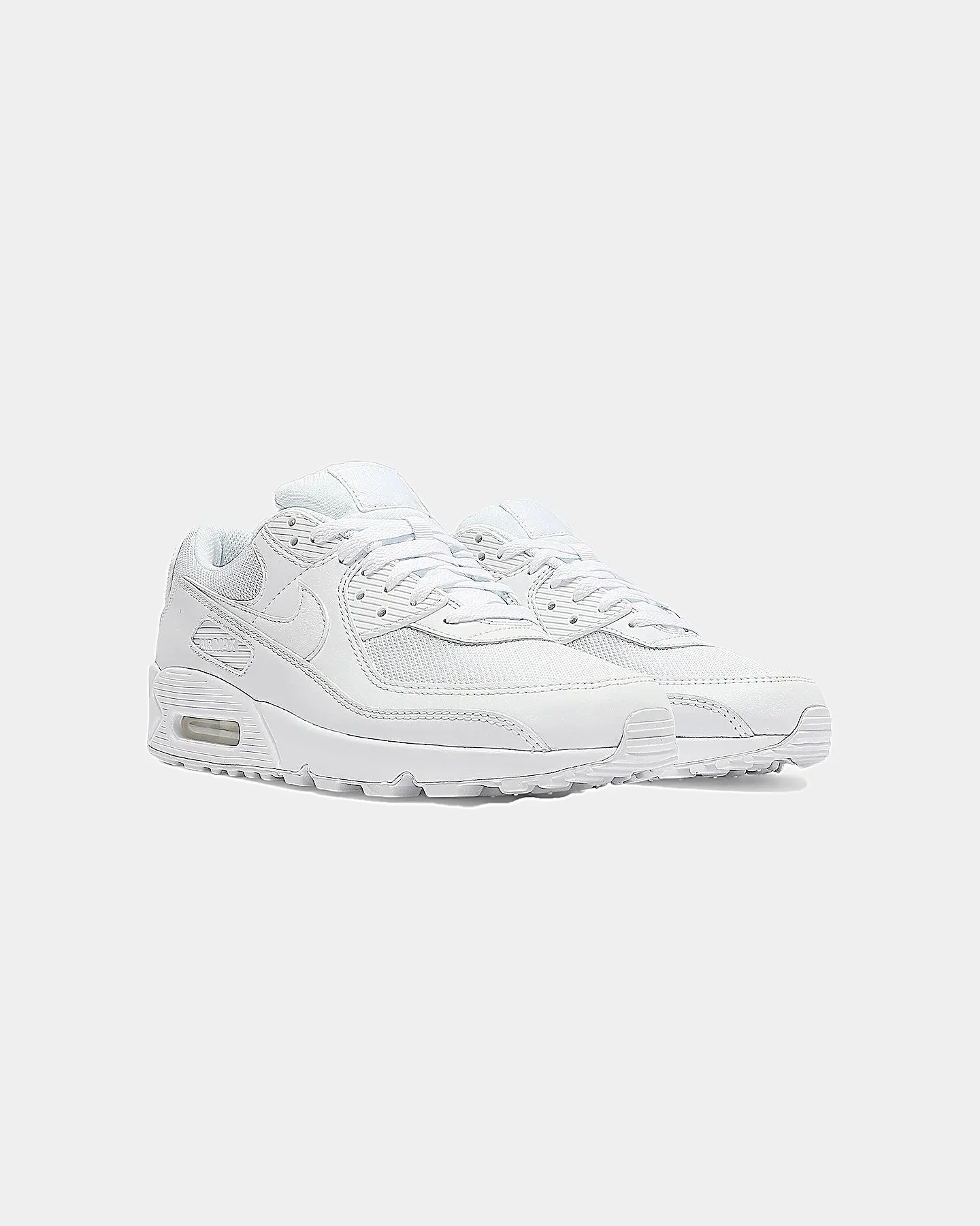 Nike Air Max 90 White/White/Grey Dance Mode