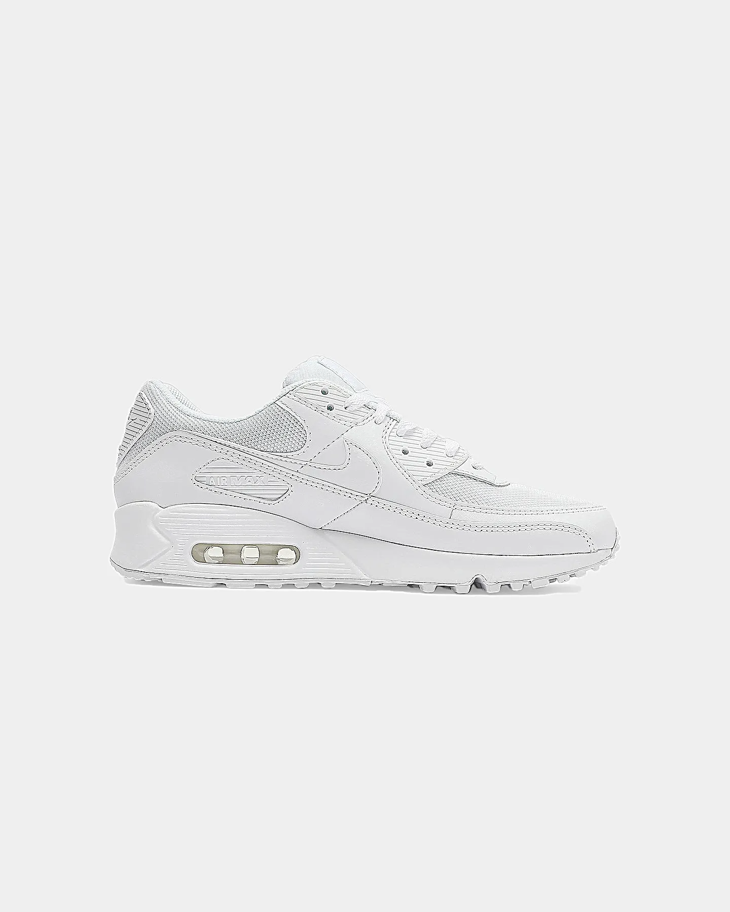 Peak Step Stable construction Nike Air Max 90 White/White/Grey
