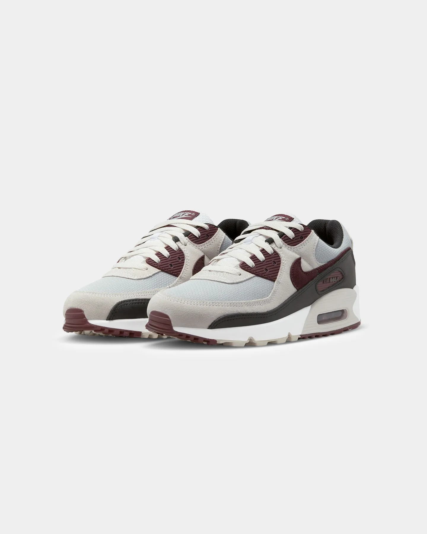 Italian Glam Nike Air Max 90 Wolf Grey/Burgundy