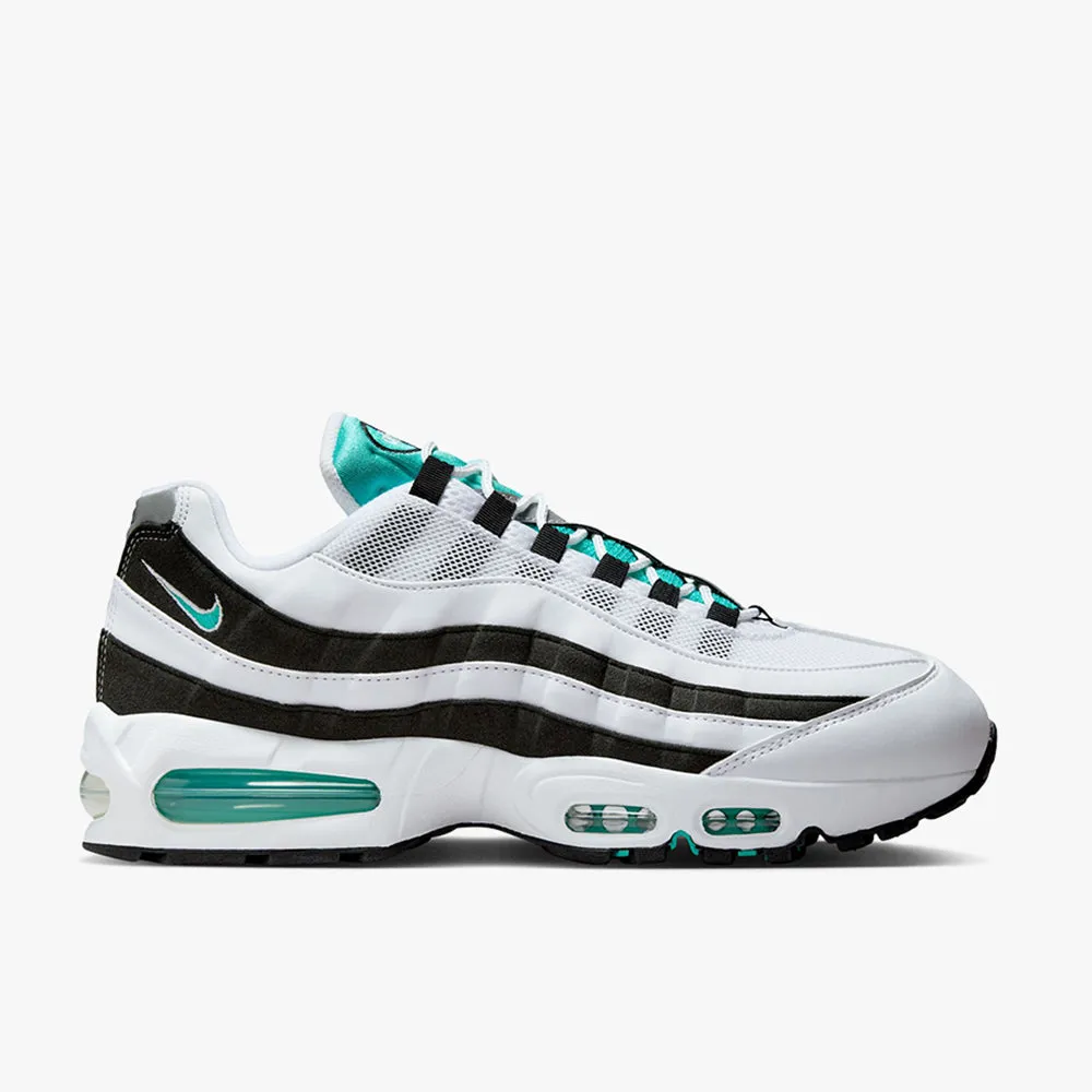 Nike Air Max 95 OG White / Hyper Jade - Black Street Pulse