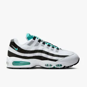 Neutral Wear Breathable Inside Nike Air Max 95 OG White / Hyper Jade - Black