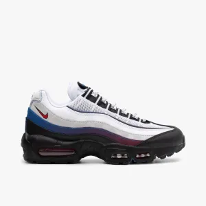 Nike Air Max 95 PRM White / University Red - Blue Jay Heavy Walk