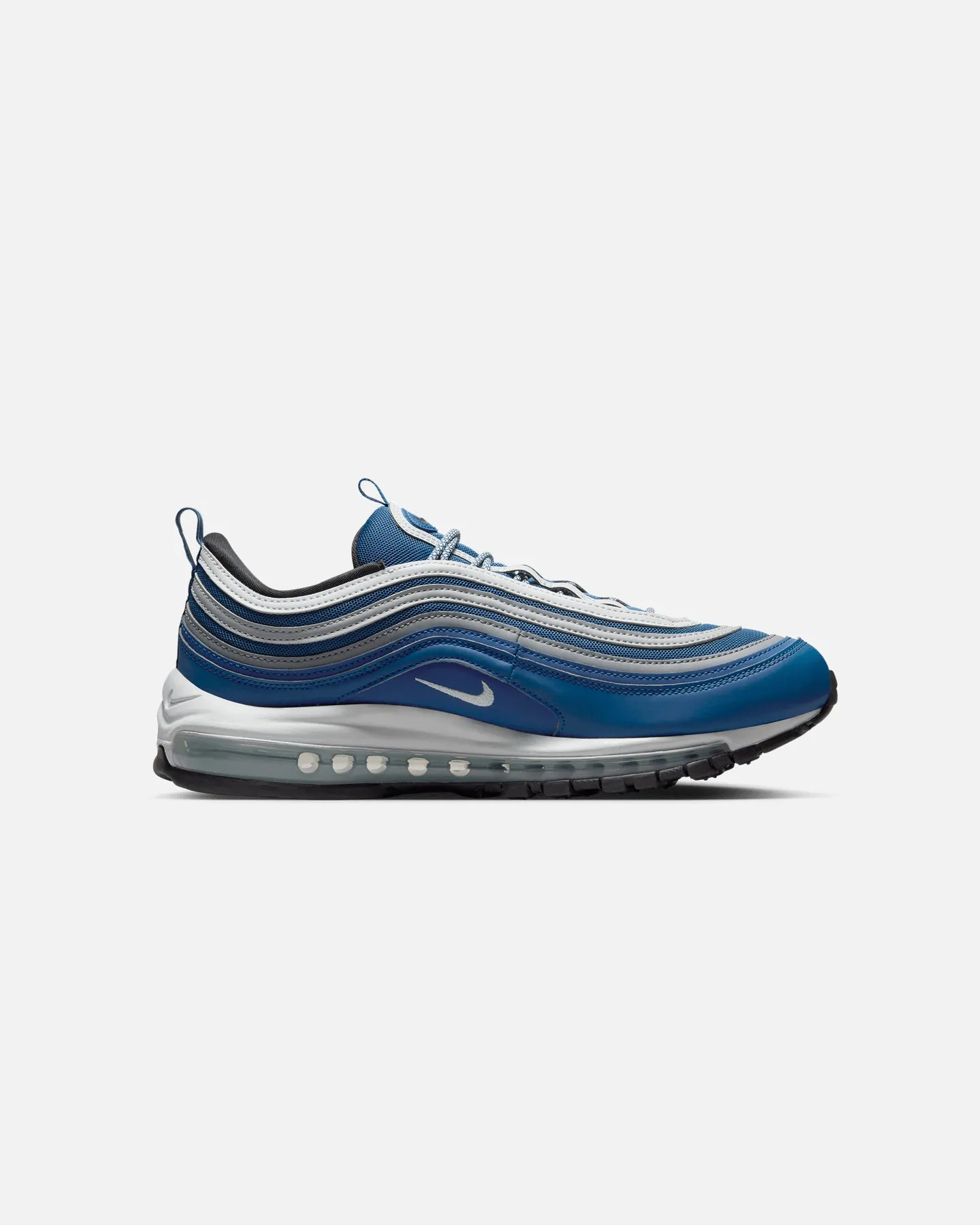 Nike Air Max 97 Court Blue/Glacier Blue Suede Soft Ergonomic Wellness Seekers