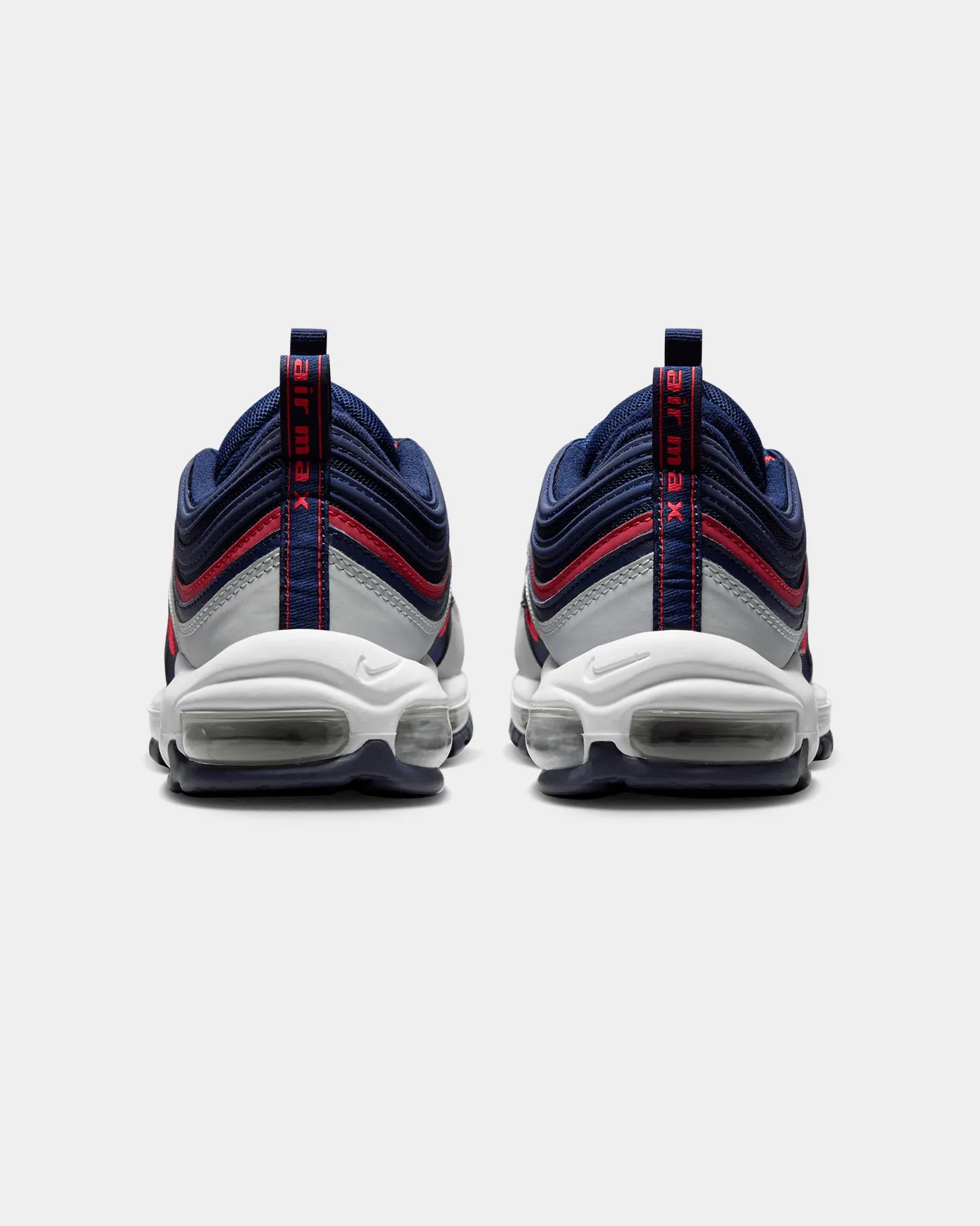 Step Tall Free Pace Nike Air Max 97 Midnight Navy/Track Red