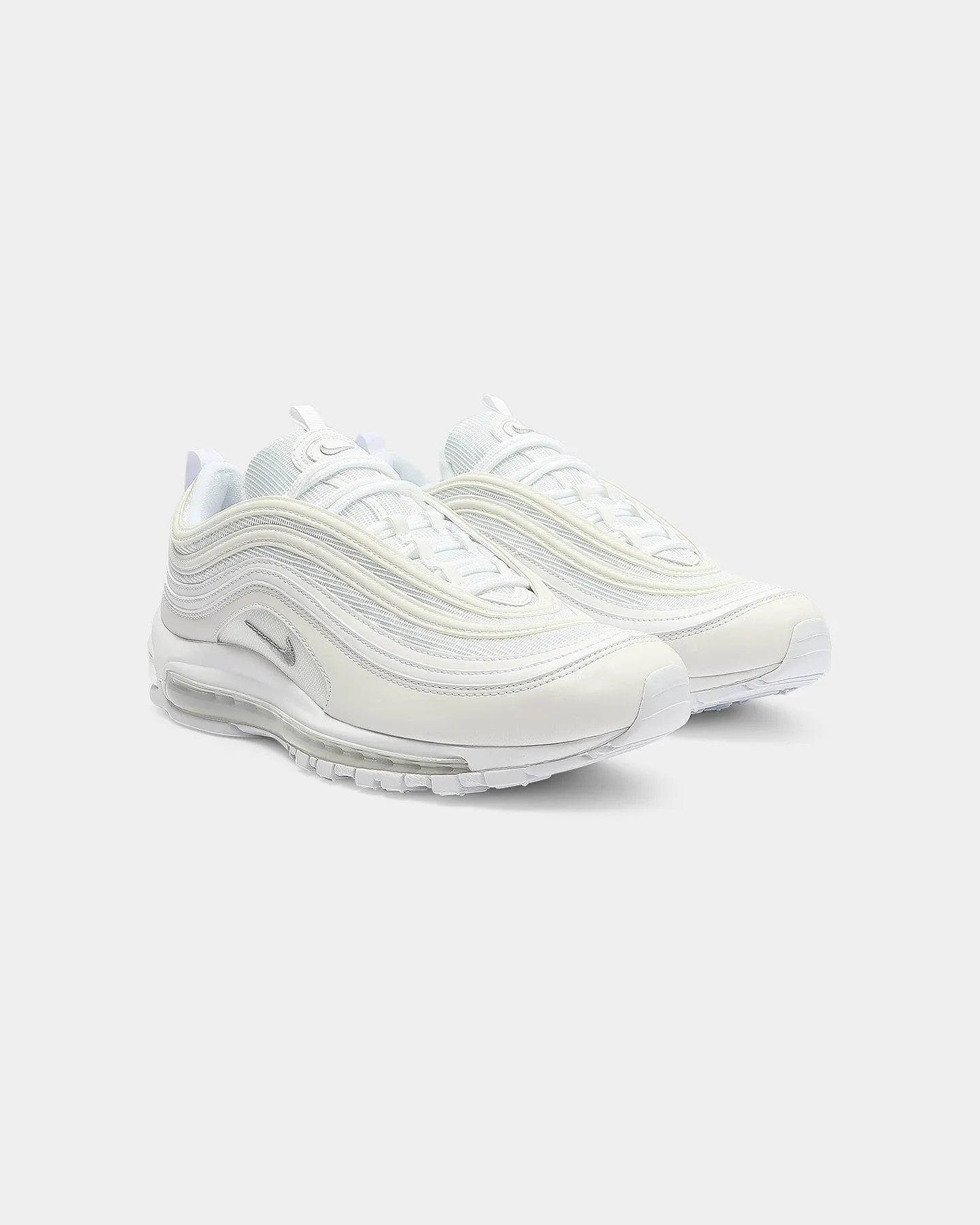 Nike Air Max 97 White/Grey Cushioned heel