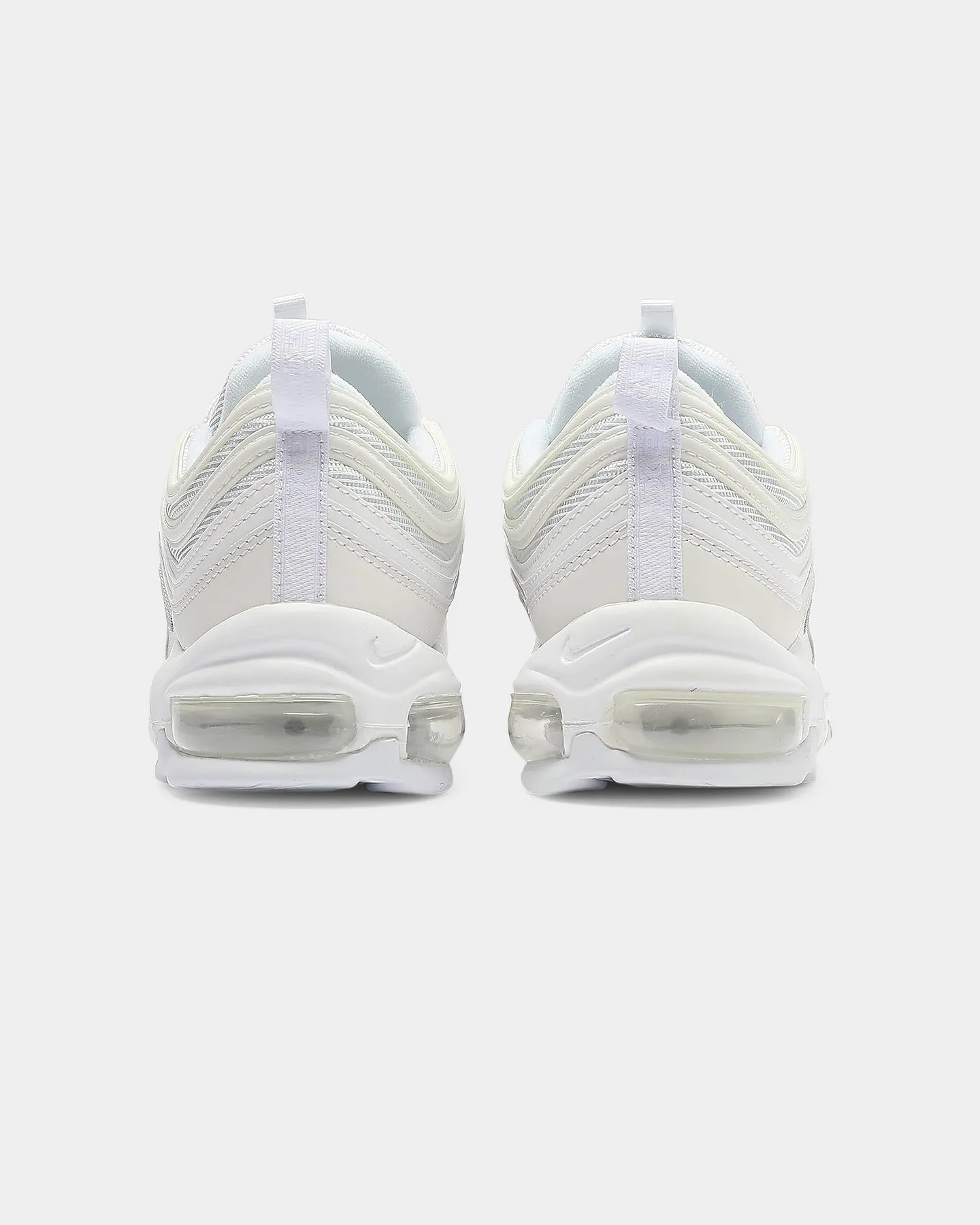 Nike Air Max 97 White/Grey Durable Build Hiking Trails