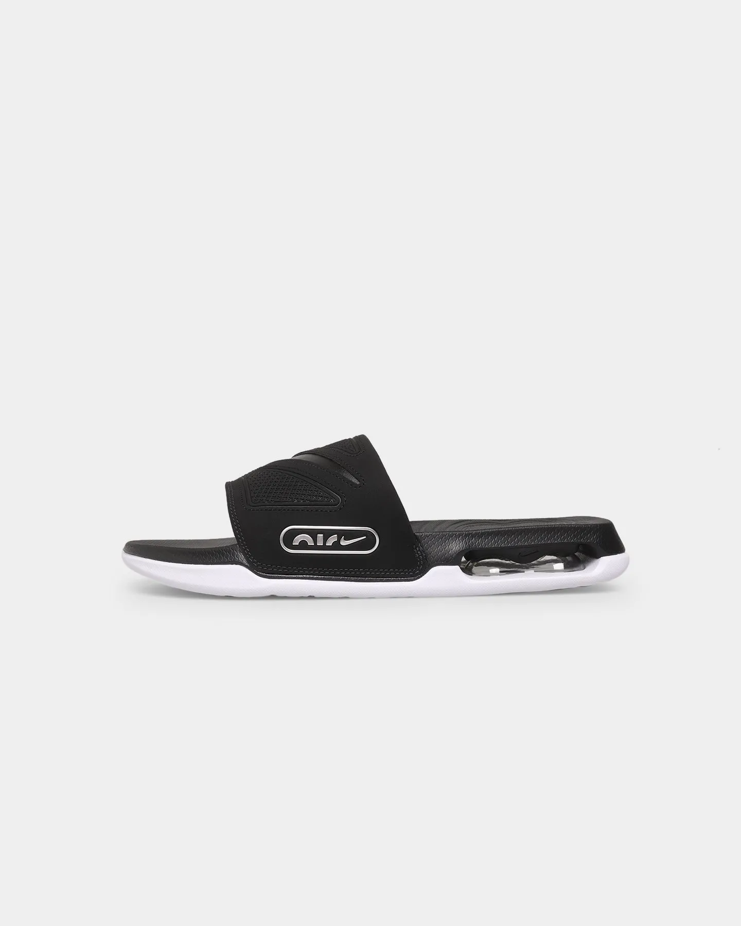 Silver Shine Nike Air Max Cirro Slides Black/Black