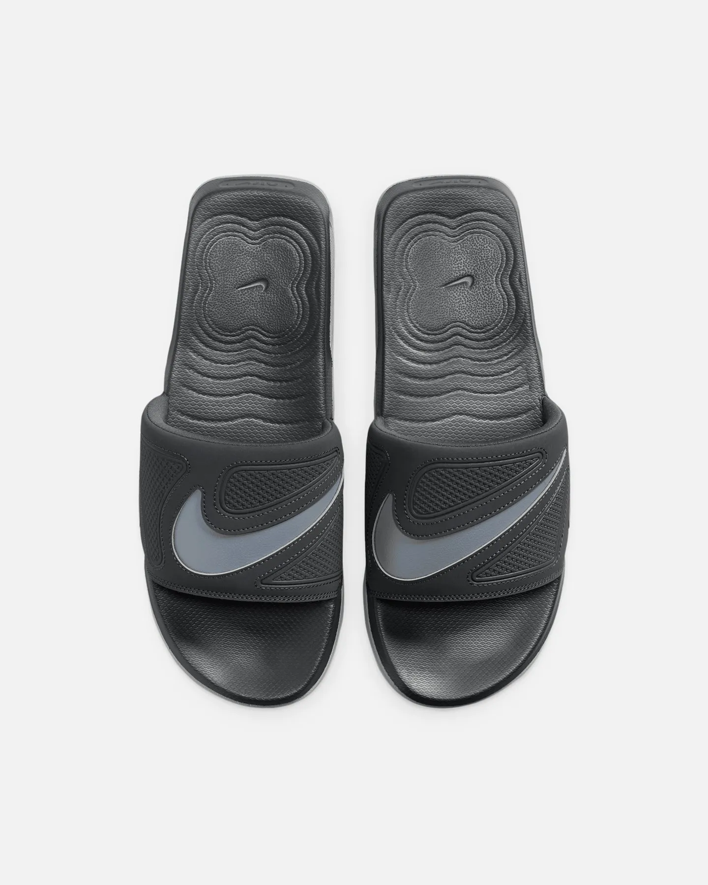 Seamless Fit Gym Workout Autumn Cool Nike Air Max Cirro Slides Dark Smoke Grey/Cool Grey