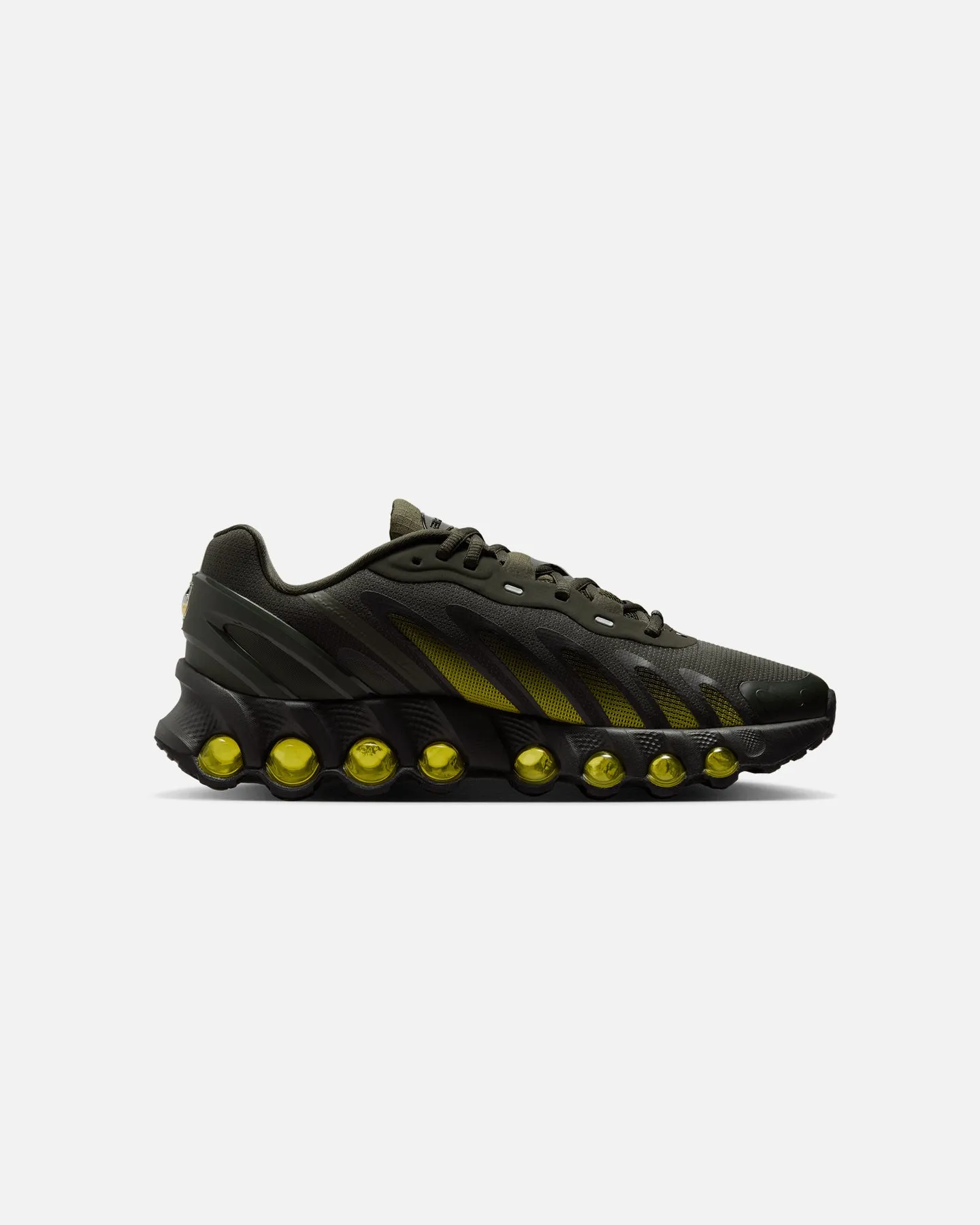 Nike Air Max DN8 Sequoia/Black-Bright Citron Urban Essential Impact Resistant Foam