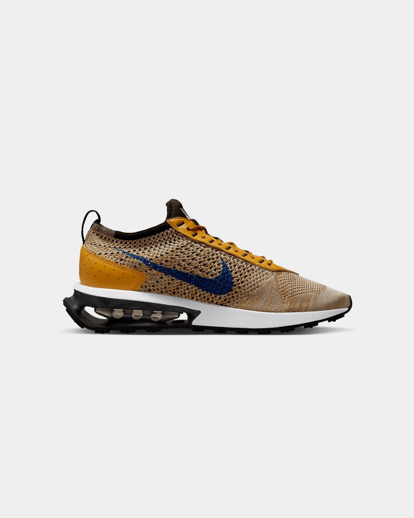 Nike Air Max Flyknit Racer Next Nature Elemental Gold/Hyper Royal-Gold Suede Star Walk Moon Tone