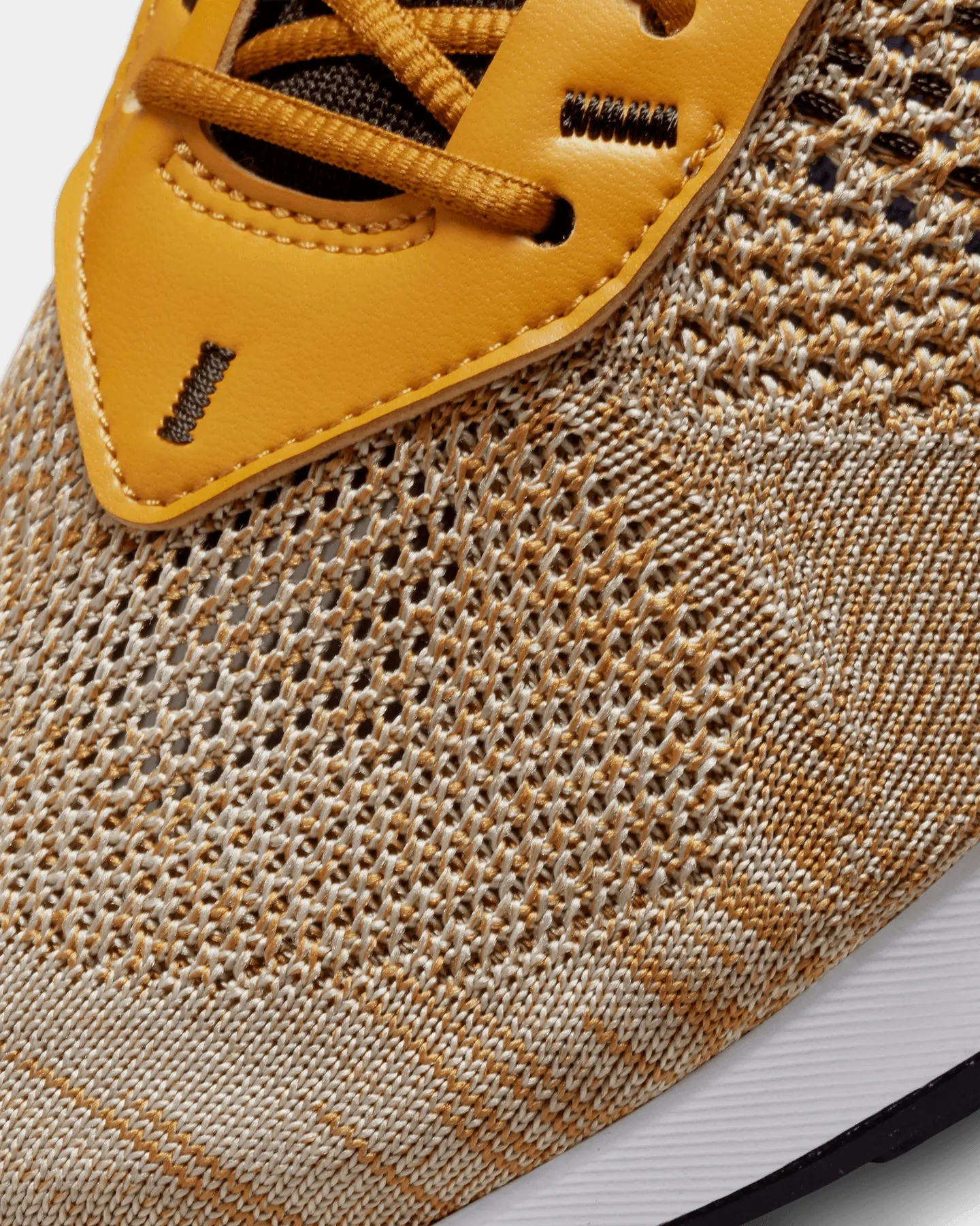 Nike Air Max Flyknit Racer Next Nature Elemental Gold/Hyper Royal-Gold Suede Adjustable Fit