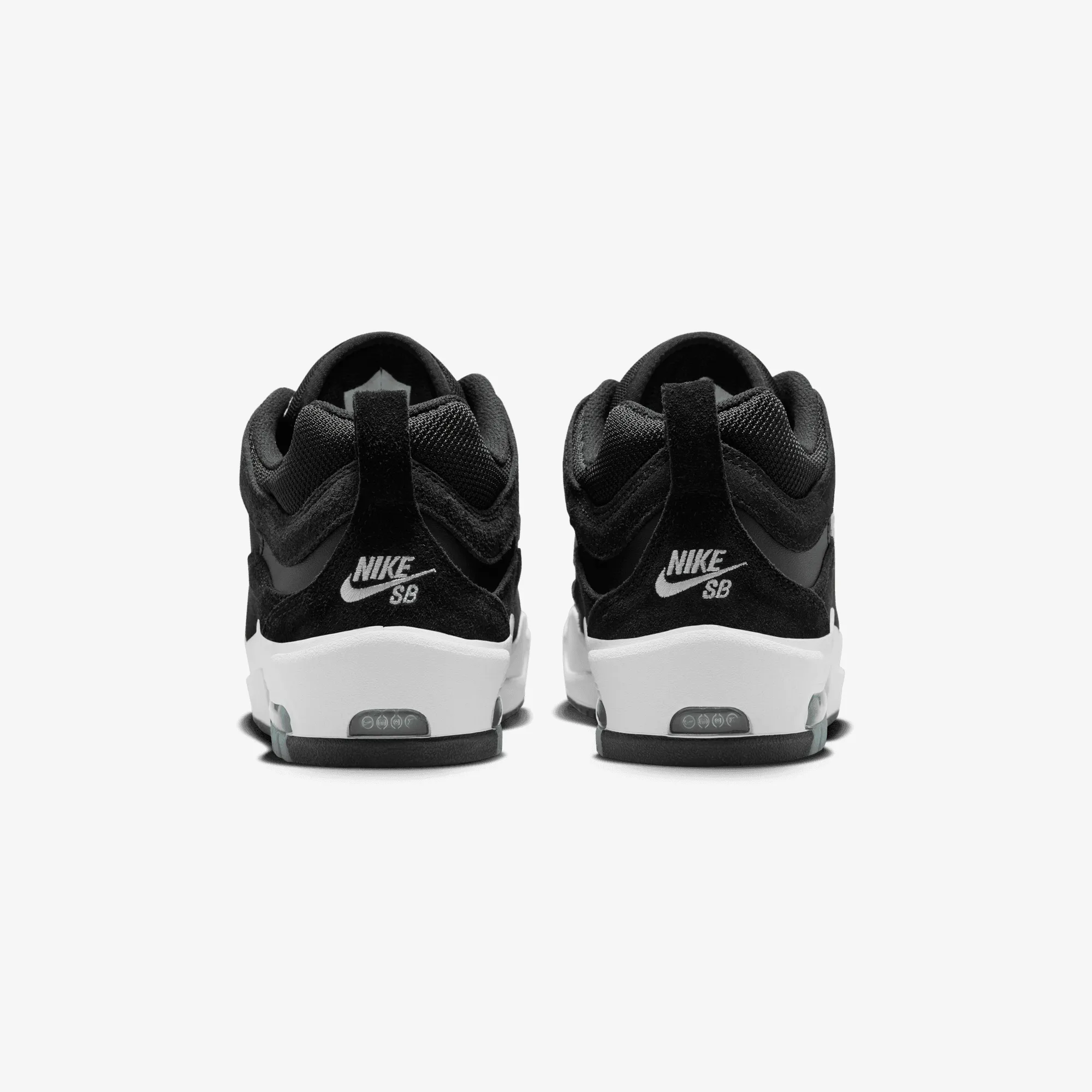 Nike | AIR MAX ISHOD { BLACK/WHITE-BLACK-BLACK Support Gear Motion Boost