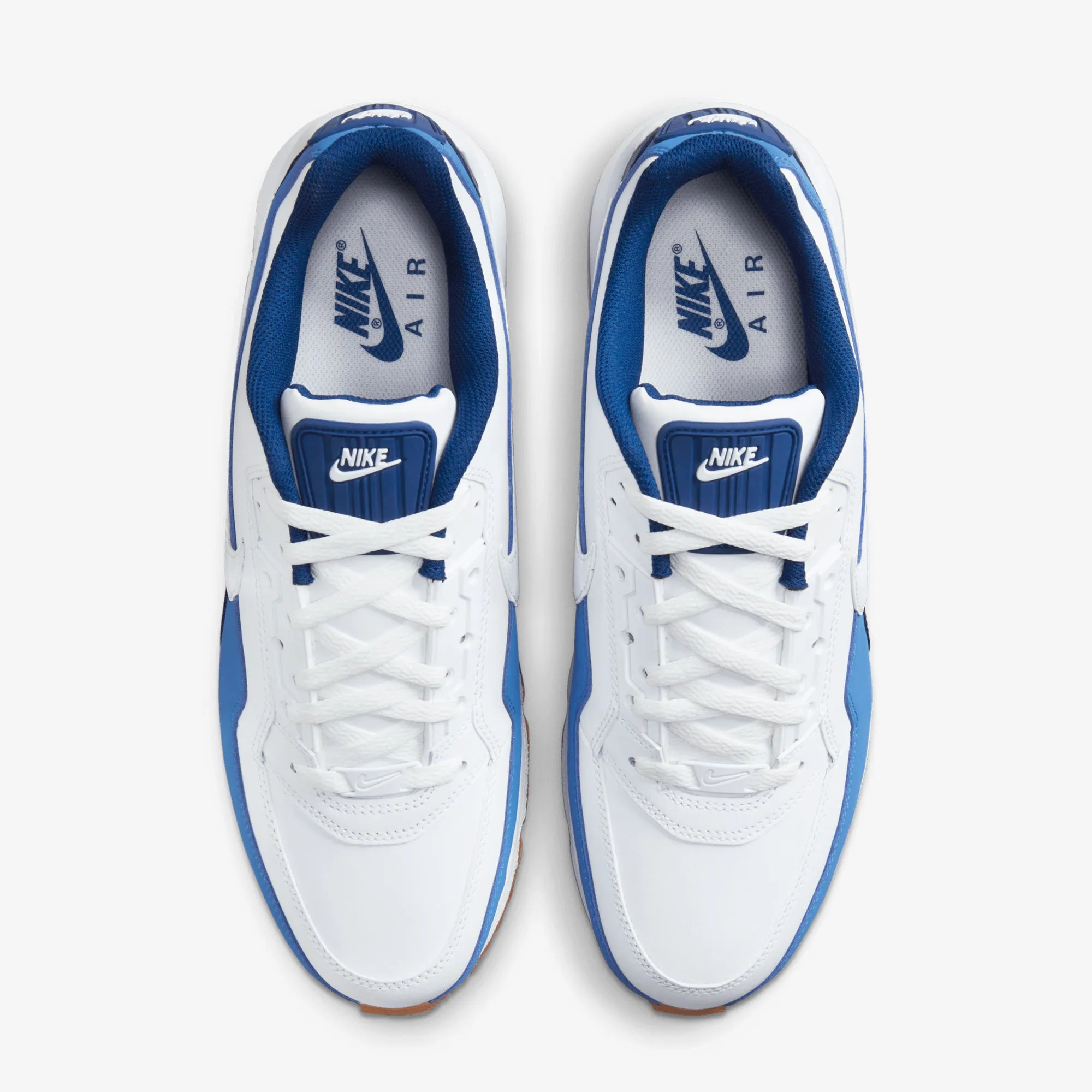 Daily Comfort Moisture Wicking Interior Nike | AIR MAX LTD 3 { WHITE/WHITE-COASTAL BLUE-STAR BLUE