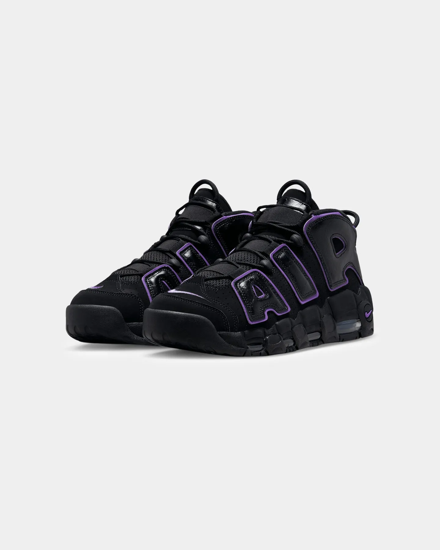 Nike Air More Uptempo '96 Black/Cement Grey Cushioned Base Busy Professionals