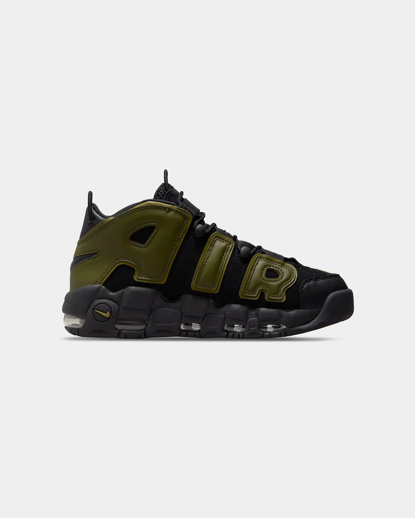 Comfort Bend Nike Air More Uptempo '96 Black/Rough Green