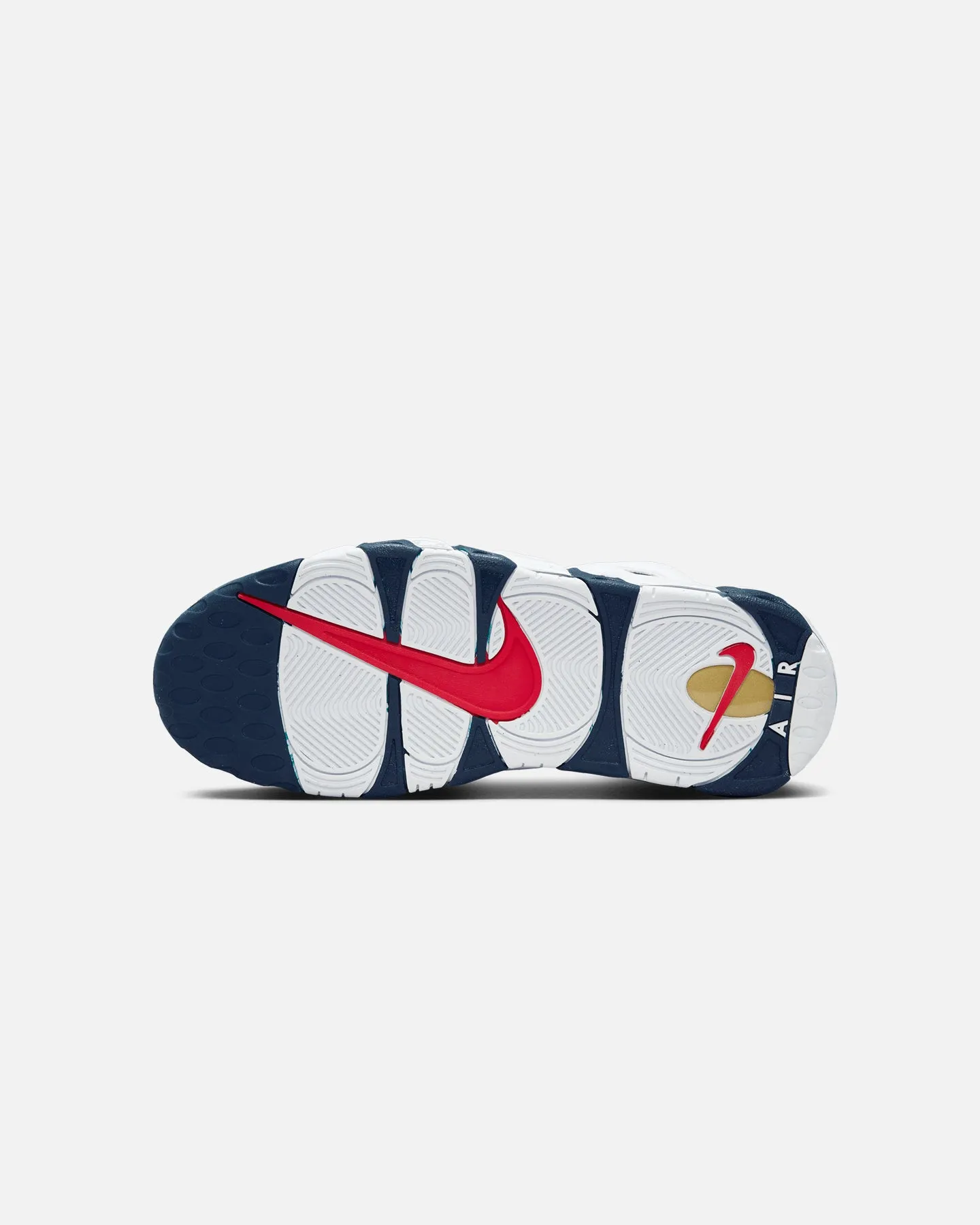 Lightweight Form Casual Wear Sand Move Nike Air More Uptempo '96 "Olympic" White/Midnight