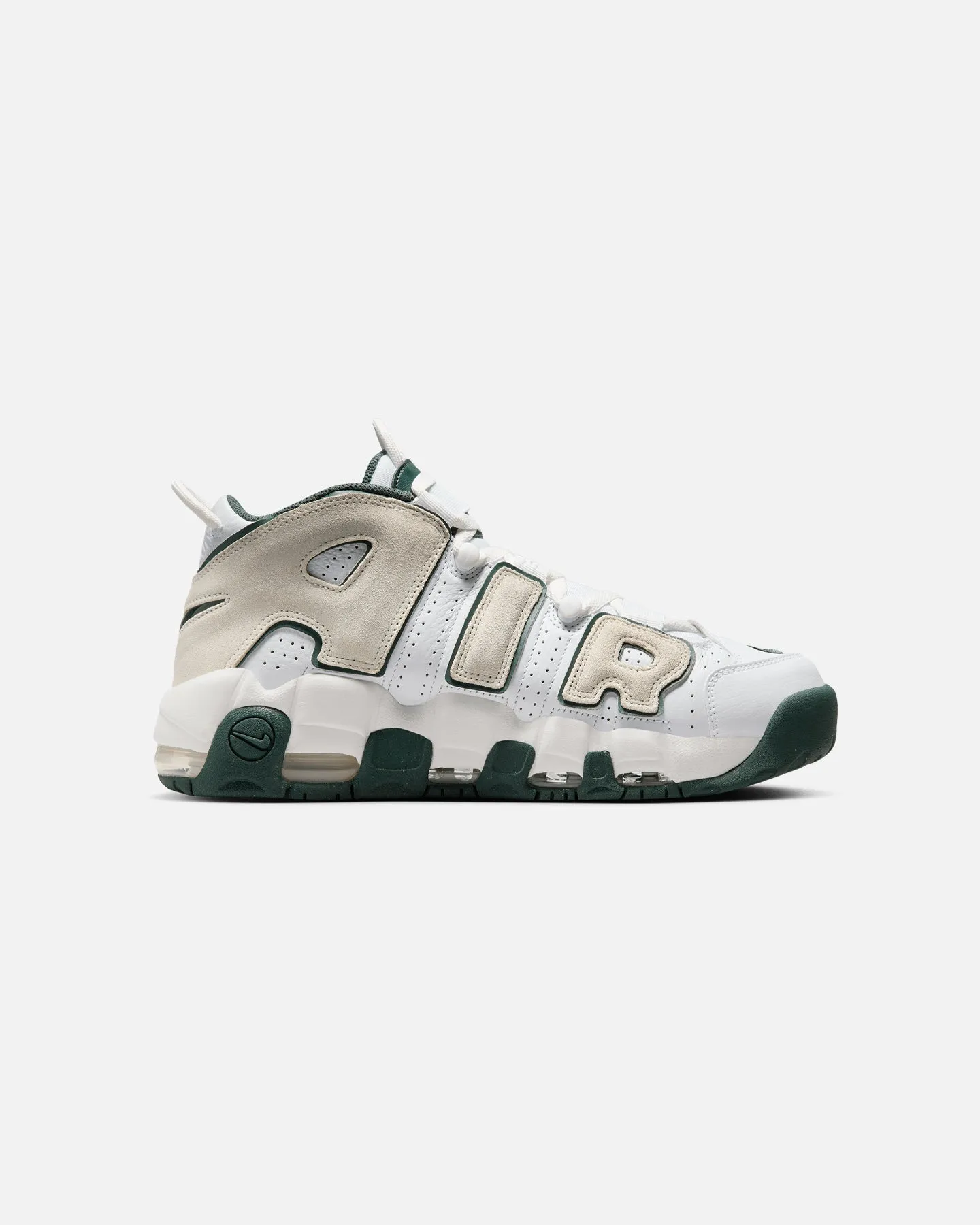 Earth Tone Nike Air More Uptempo '96 White/Sea Glass