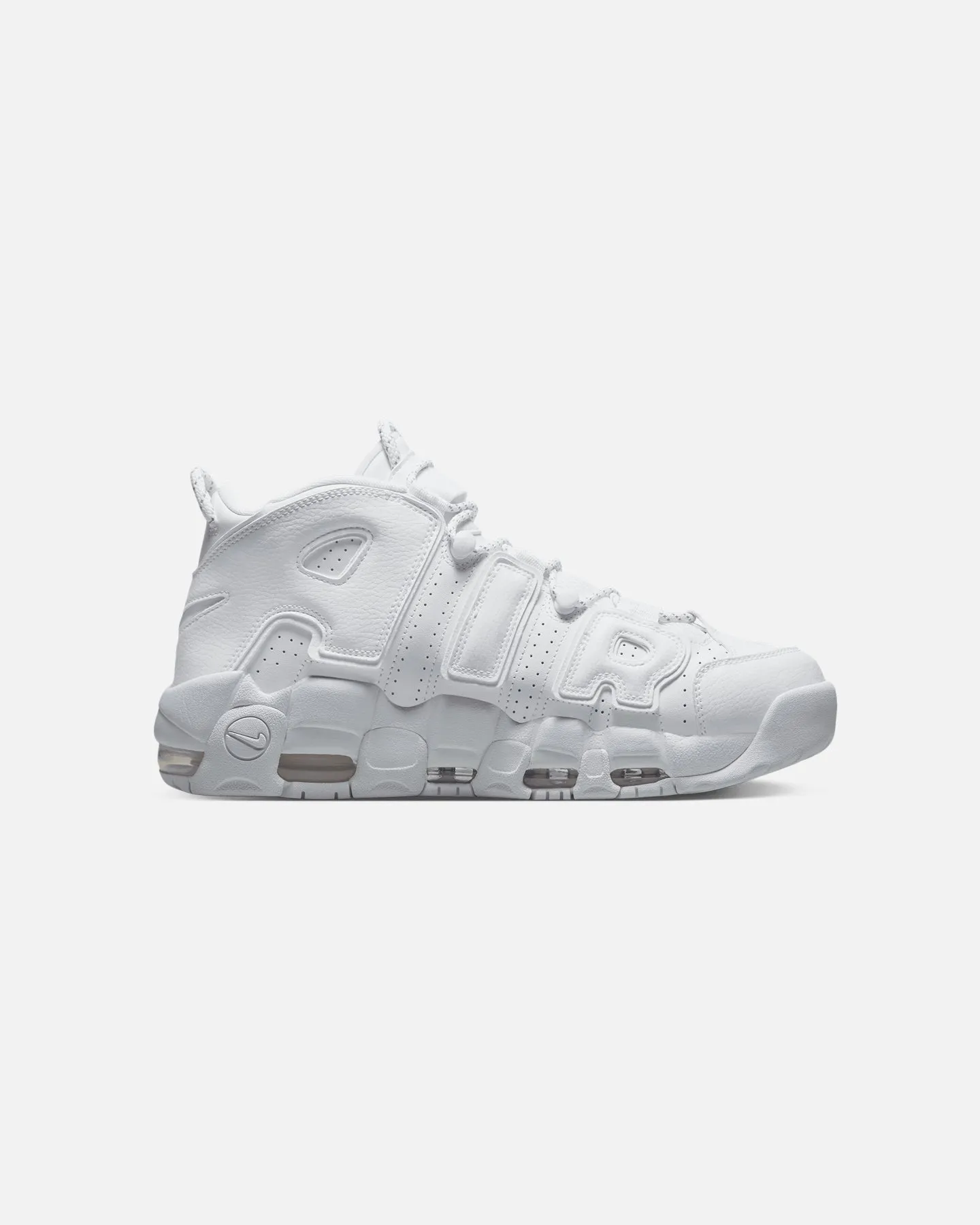 Nike Air More Uptempo '96 White/White Ventilated Mesh Long Distance