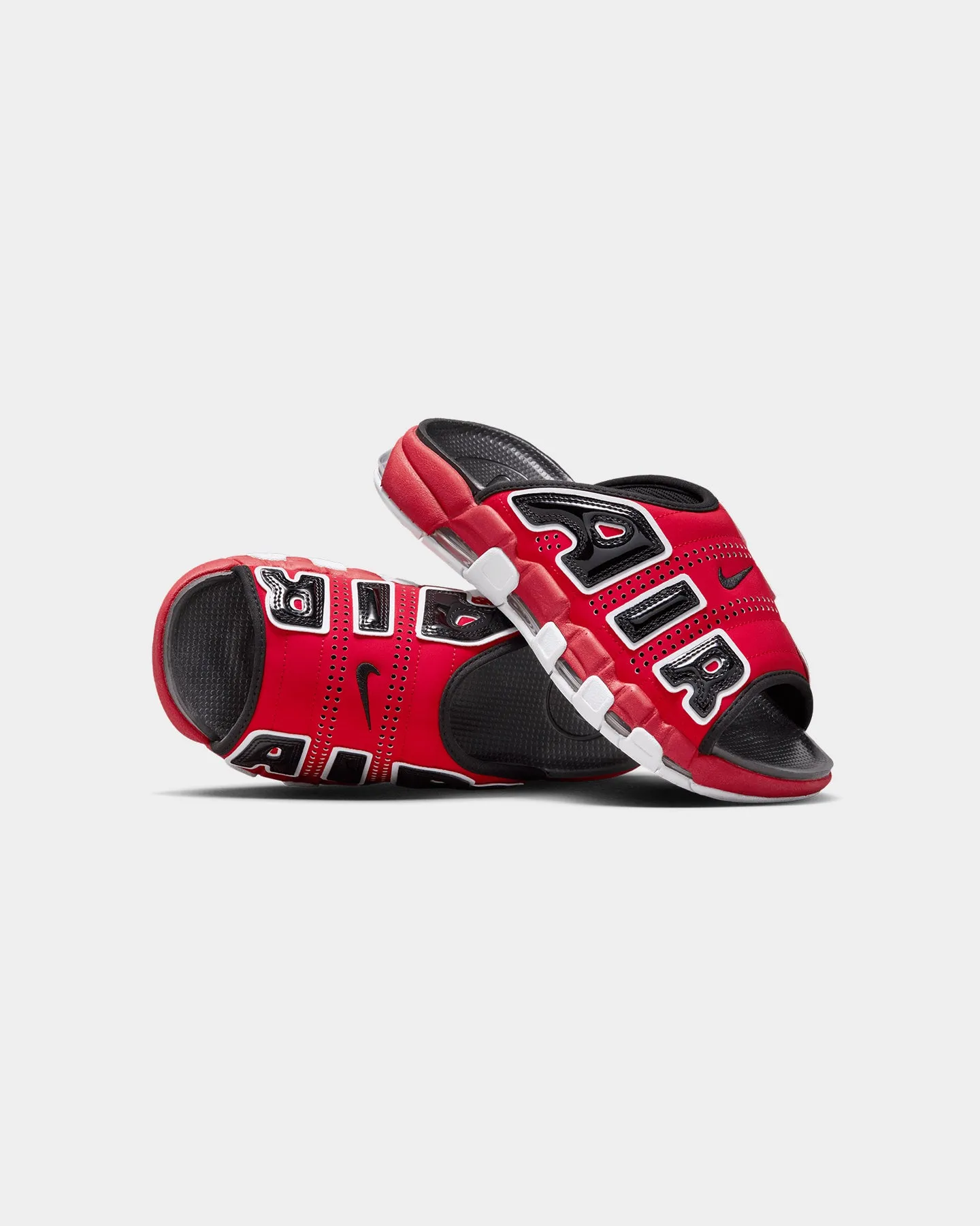 Nike Air More Uptempo Slide University Red/White King Strong Travel Must