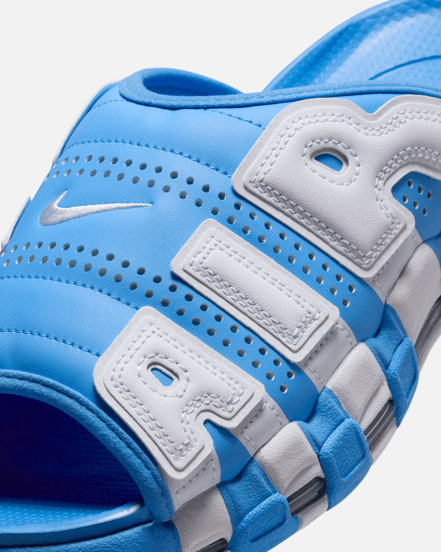 Velvet Rich Nike Air More Uptempo Slides University Blue