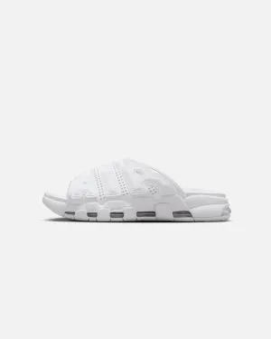 Nike Air More Uptempo Slides White/White-White Photo Glam