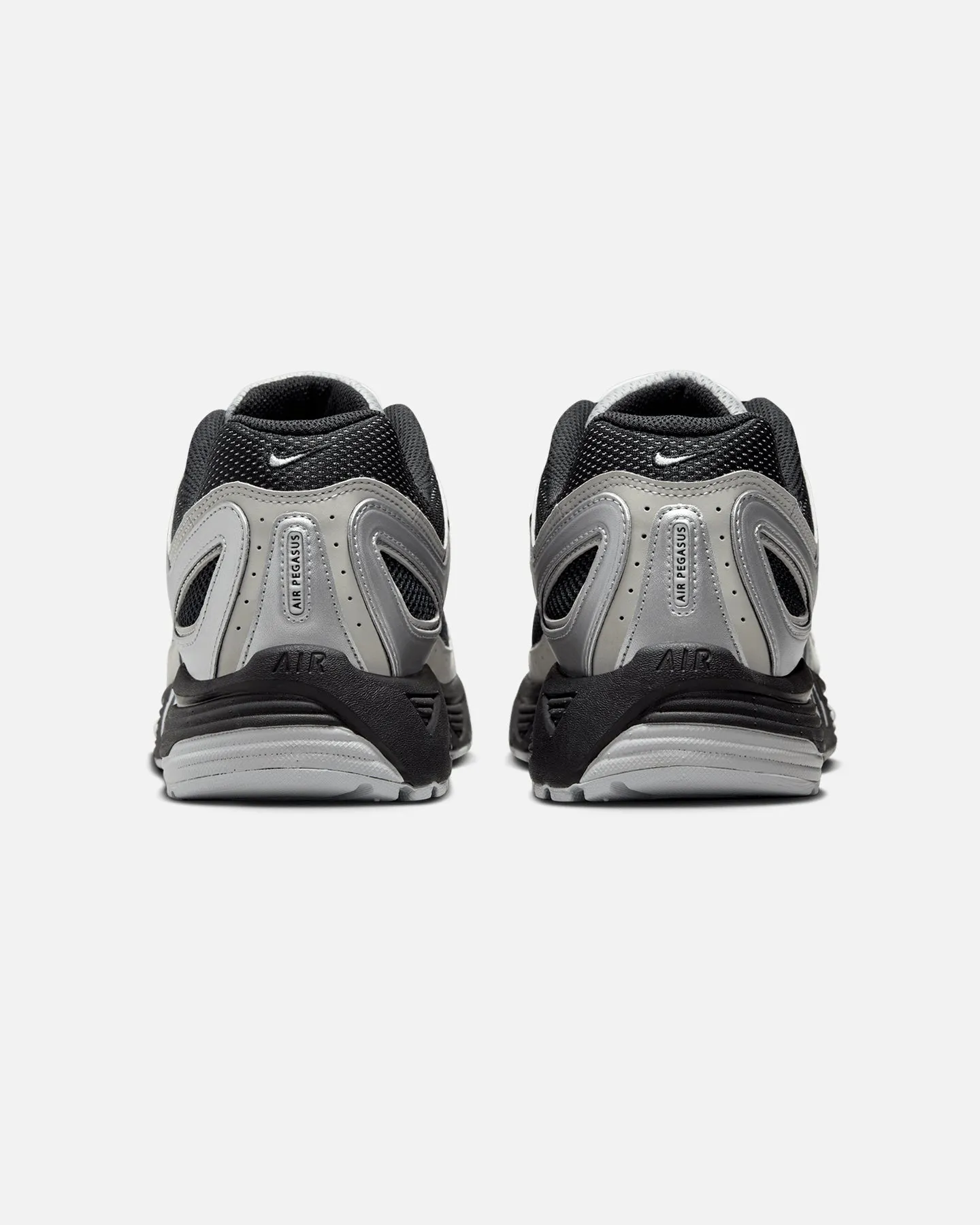 Nike Air Pegasus 2005 Metallic Silver Non Slip Lacing System