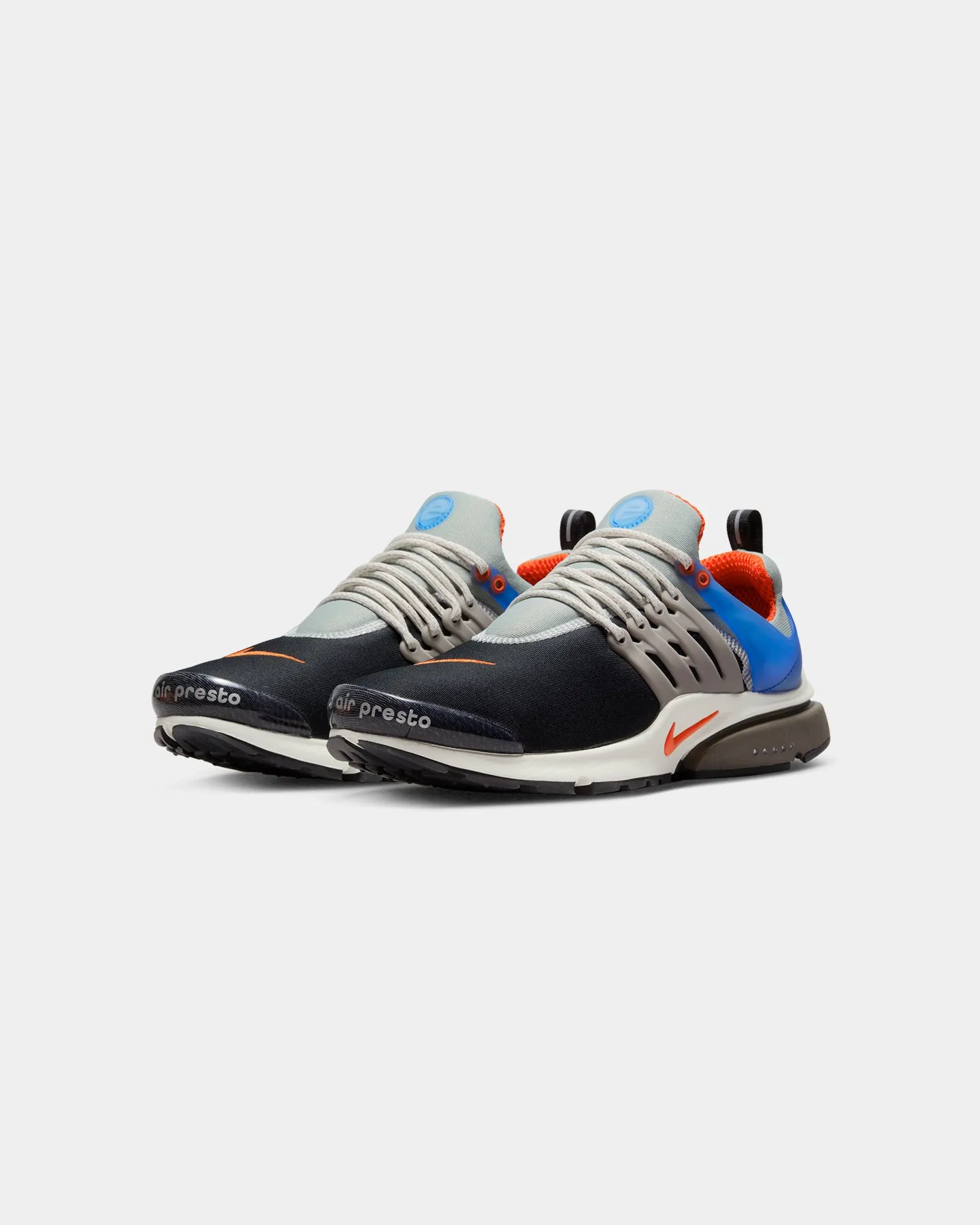 Nike Air Presto PRM Black/Team Orange Wind Chill Stretchable Material
