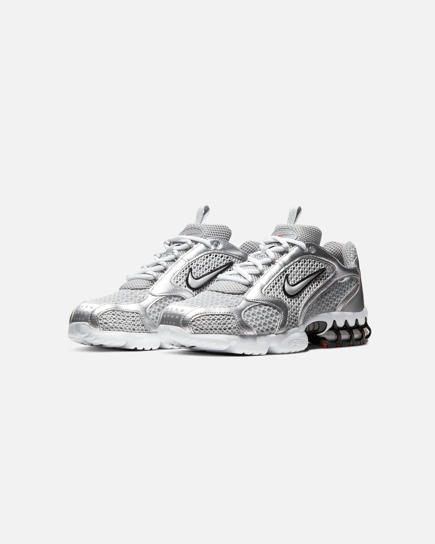 Impact-absorbing design Nike Air Zoom Spiridon Cage 2 Light Smoke Grey/Metallic Silver
