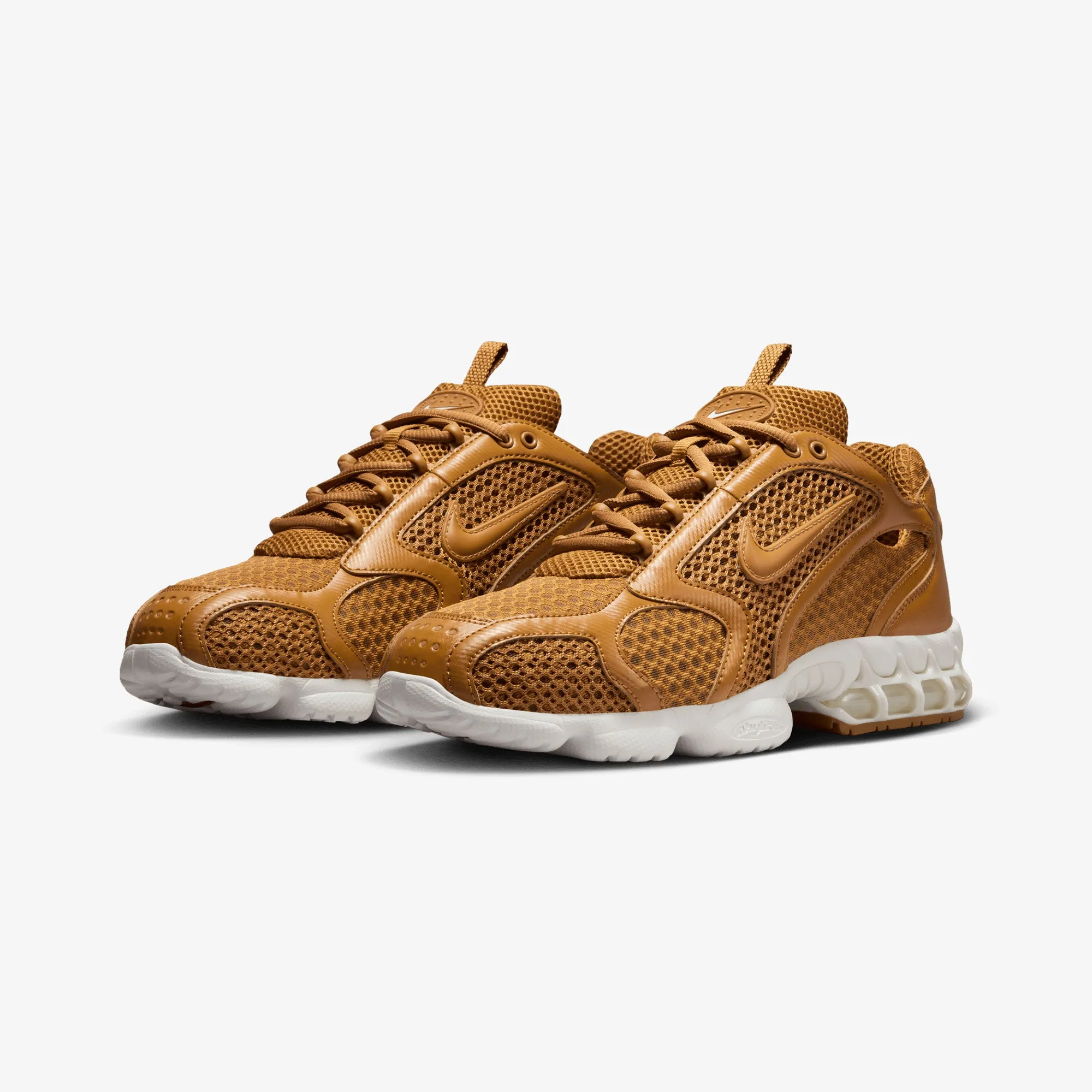 NIKE | AIR ZOOM SPIRIDON CAGE 2 { WHEAT/WHEAT-SAIL-GUM LIGHT BROWN Responsive Control Orthopedic Fit