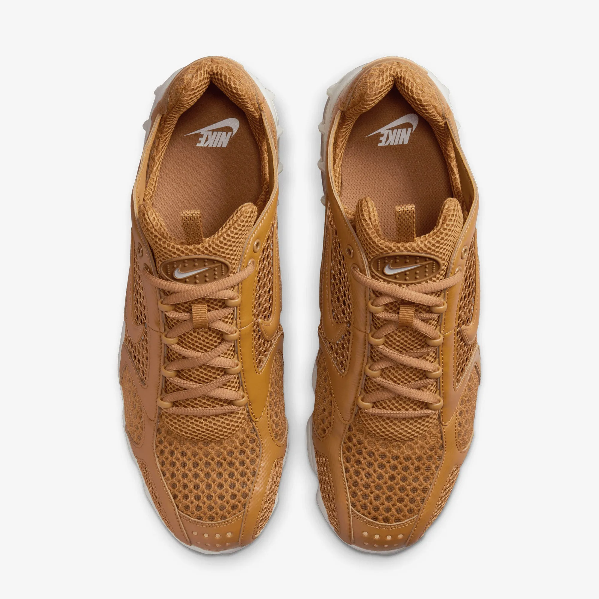 Comfortable Wear Breathable soles NIKE | AIR ZOOM SPIRIDON CAGE 2 { WHEAT/WHEAT-SAIL-GUM LIGHT BROWN