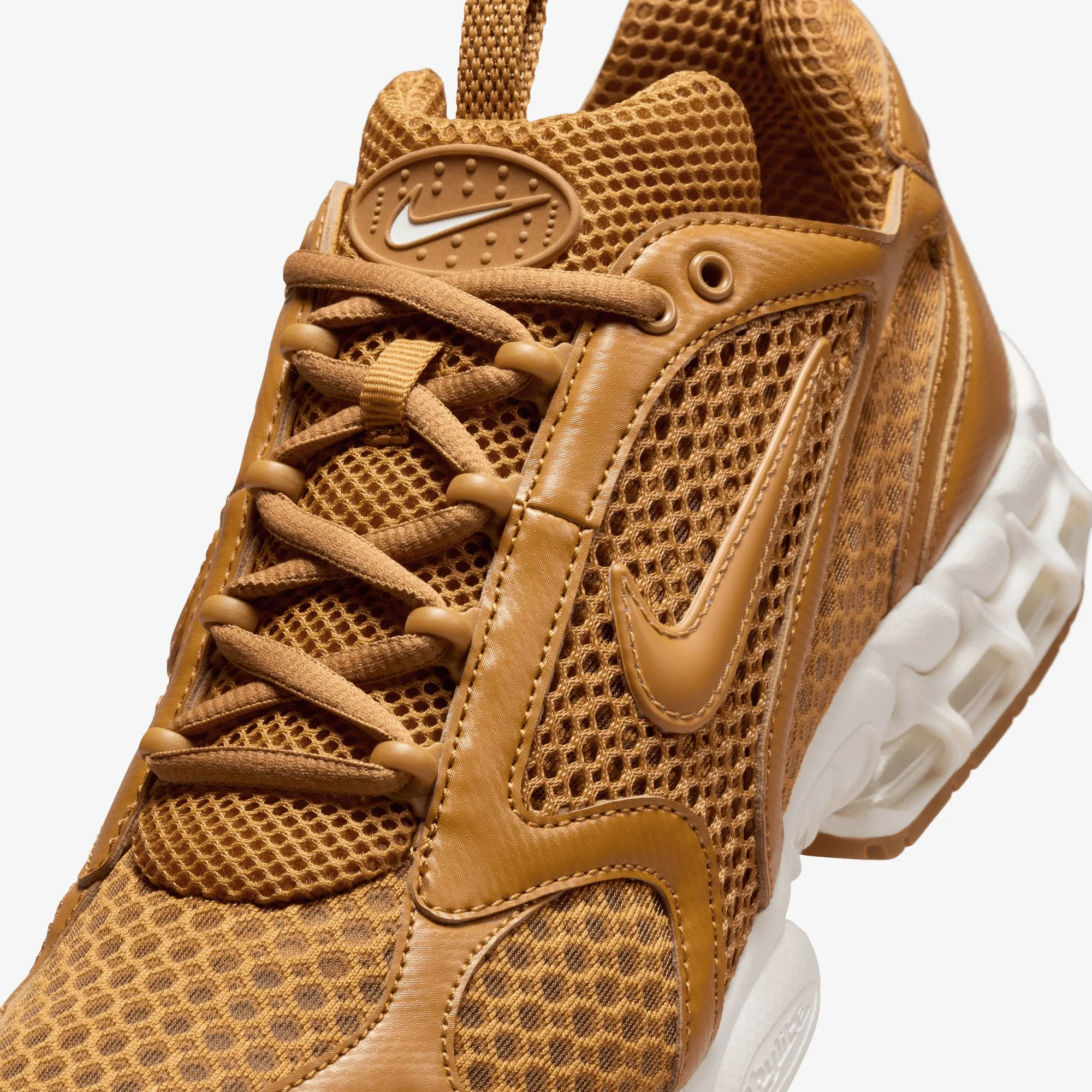 Comfort Enhancement Trendy NIKE | AIR ZOOM SPIRIDON CAGE 2 { WHEAT/WHEAT-SAIL-GUM LIGHT BROWN