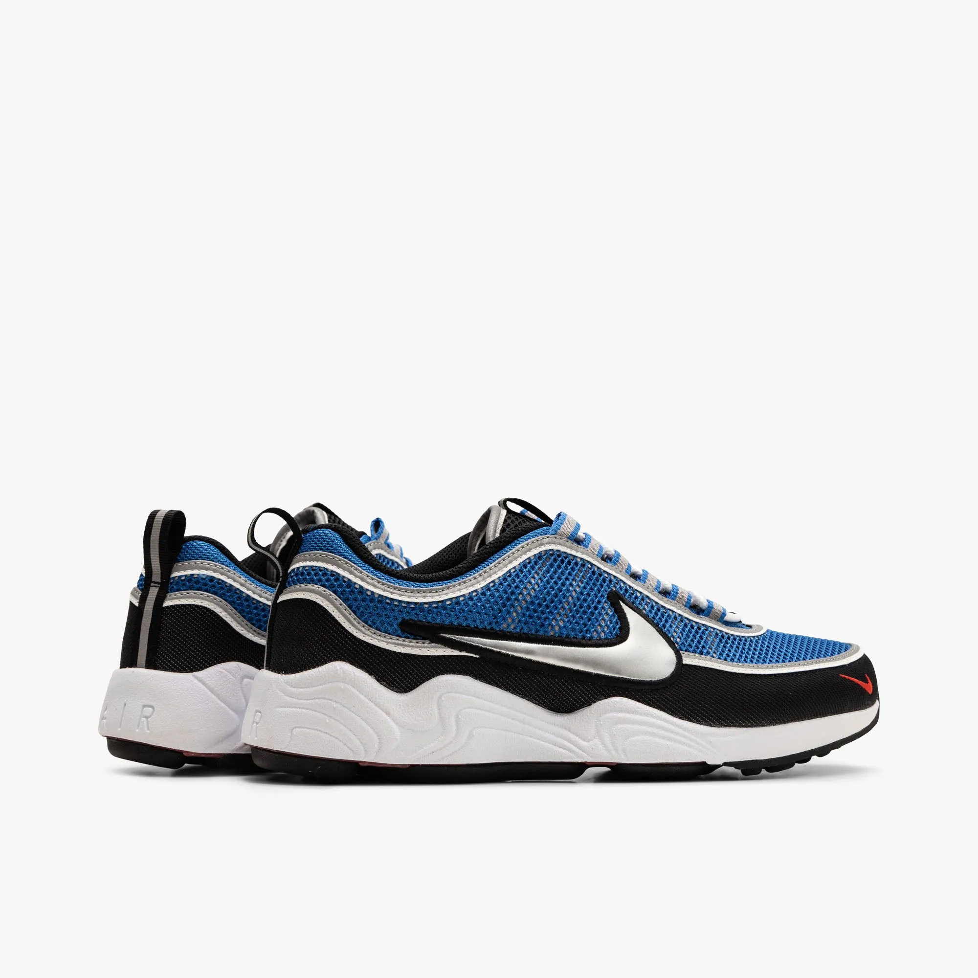 Smile Step Herd Hike Nike Air Zoom Spiridon SP Signal Blue / Metallic Luster