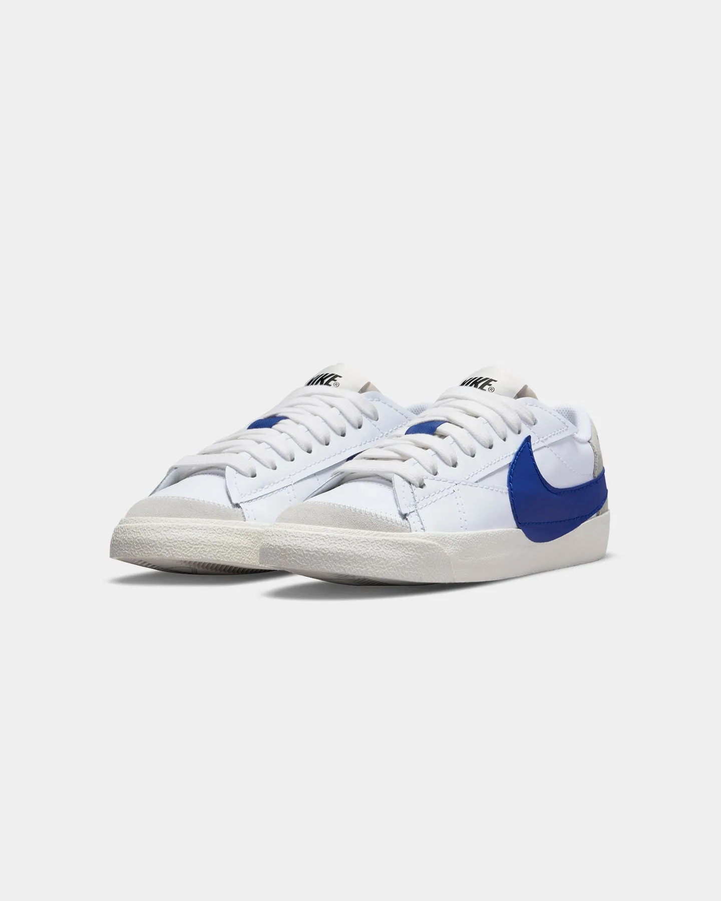 Clean Step Nike Blazer Low '77 Jumbo White/Old Royal