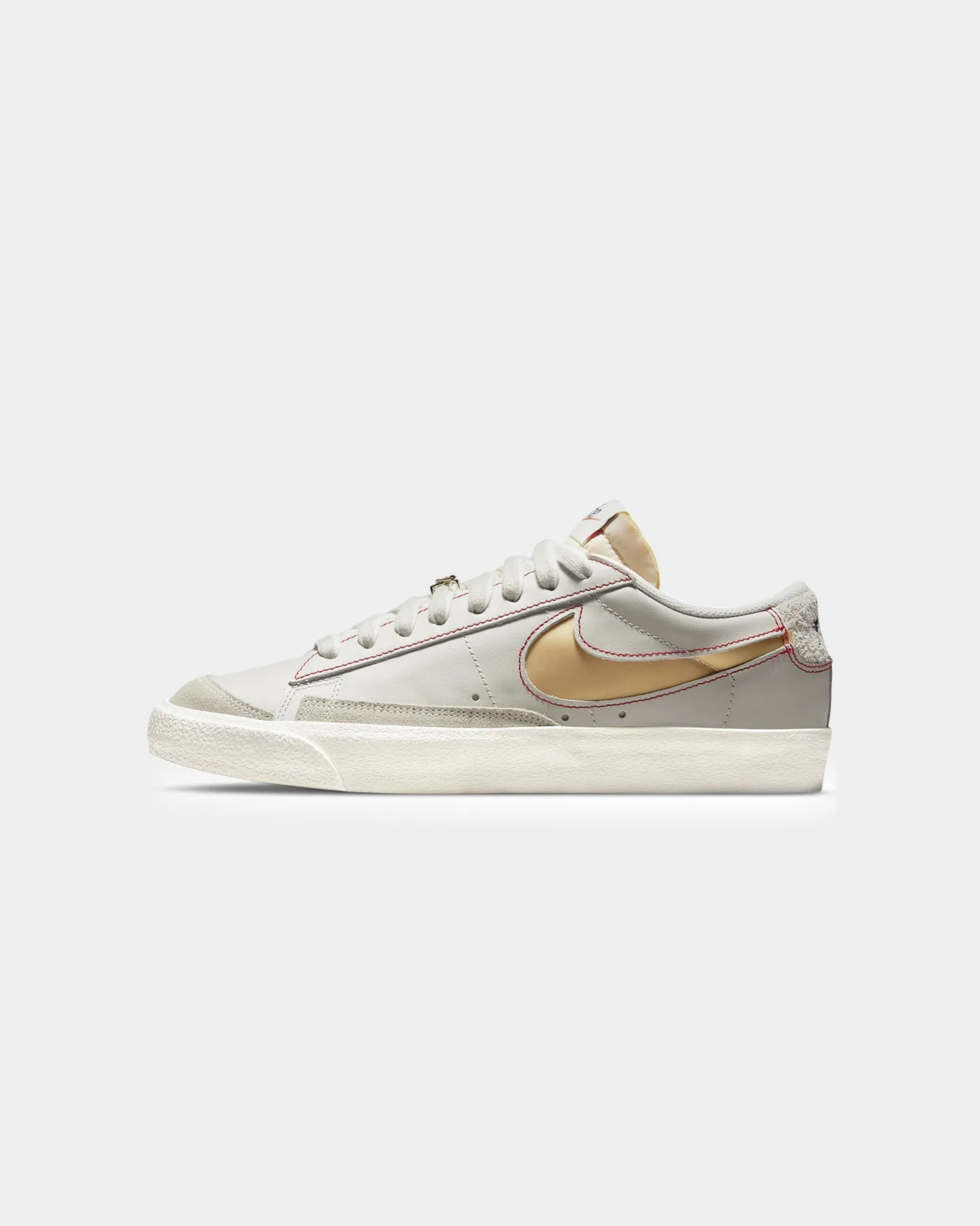 Fur Trim Rich Glow Nike Blazer Low '77 PRM Light Bone/Summit White