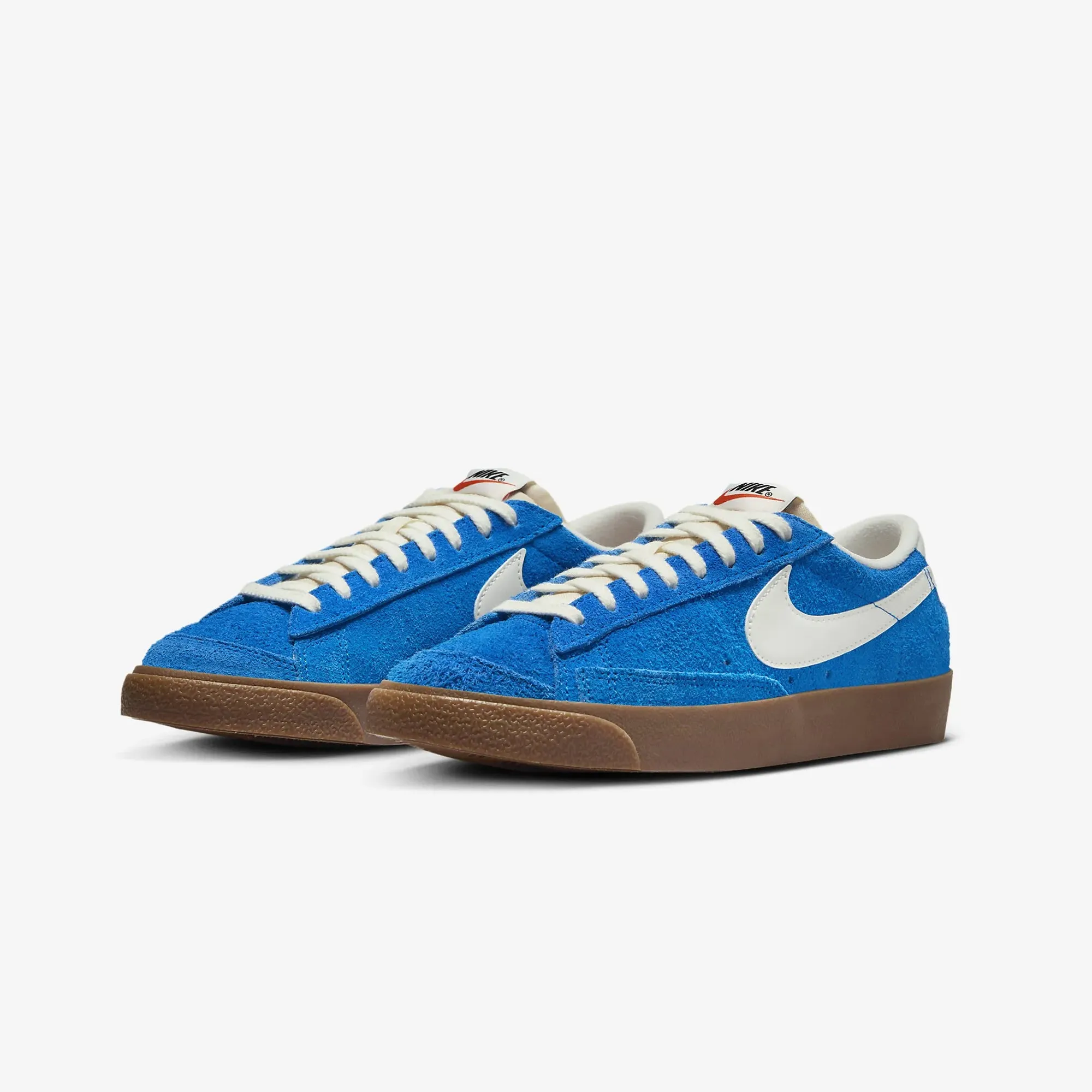 Nike | BLAZER LOW '77 VINTAGE { PHOTO BLUE/SAIL-GUM MED BROWN-BLACK Daily Performance