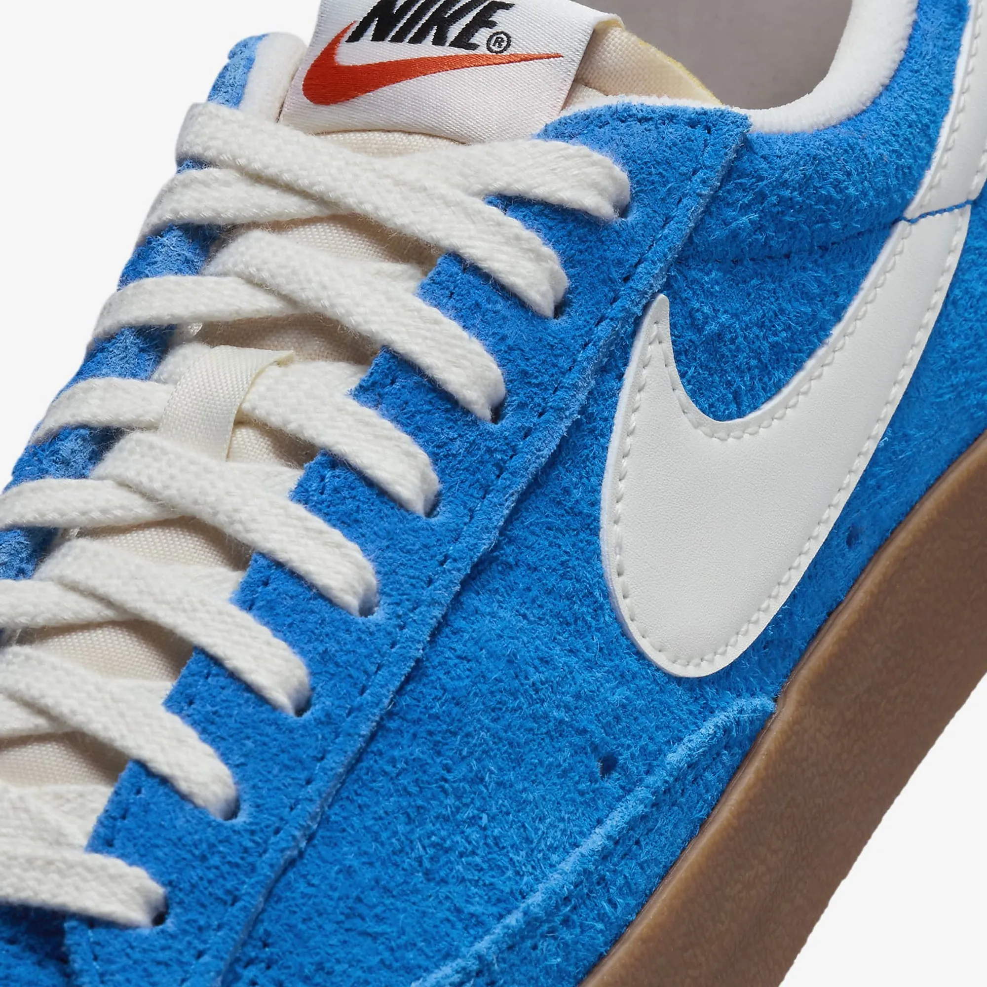 Nike | BLAZER LOW '77 VINTAGE { PHOTO BLUE/SAIL-GUM MED BROWN-BLACK Easy Clean Surface Impact Support