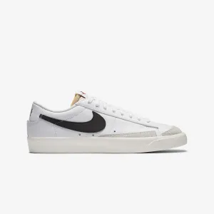 Nike | BLAZER LOW '77 VINTAGE { WHITE/BLACK Premium Leather