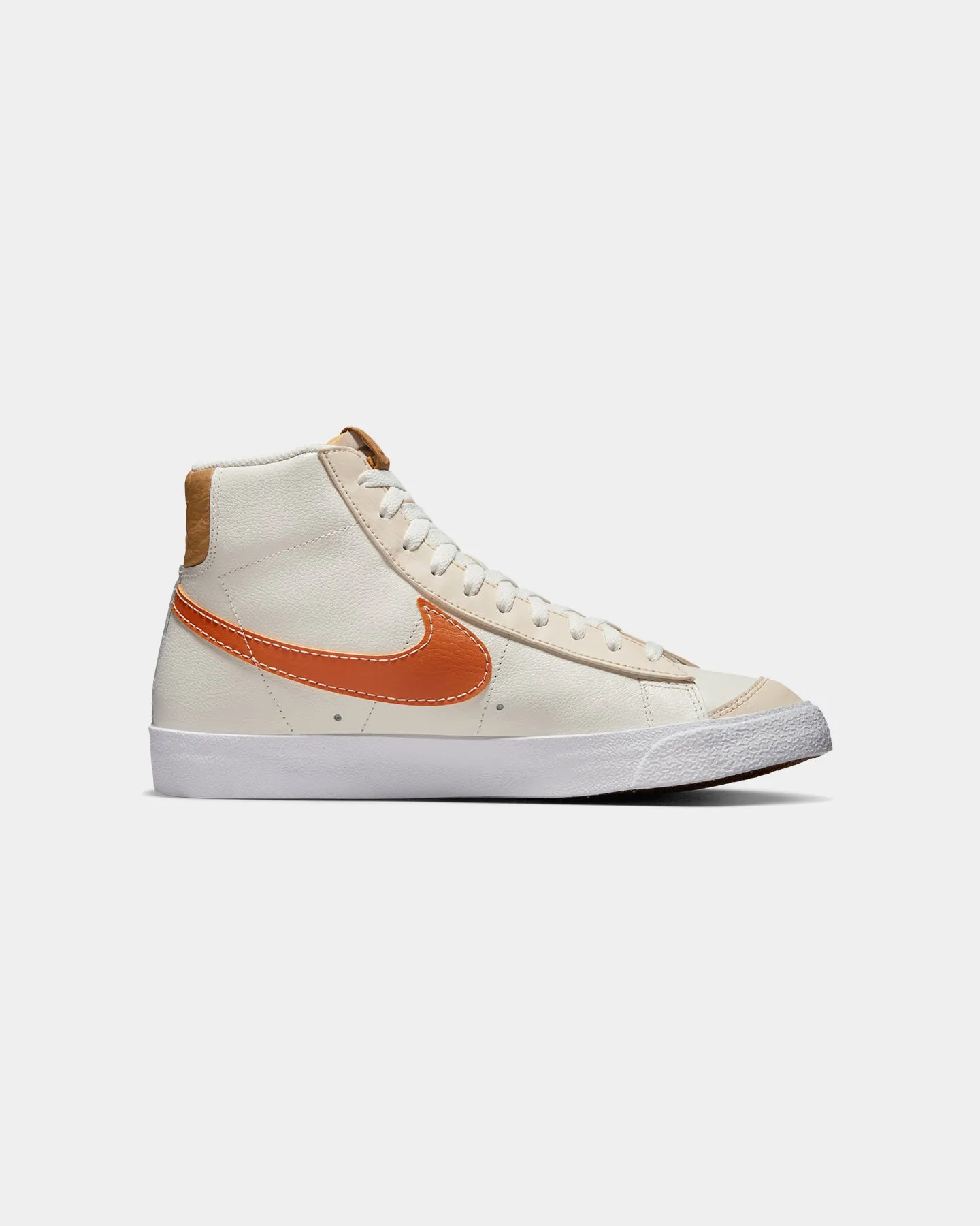 Dream Path Nike Blazer Mid '77 EMB "Inspected By Swoosh" Phantom/Hot Curry-Pearl White