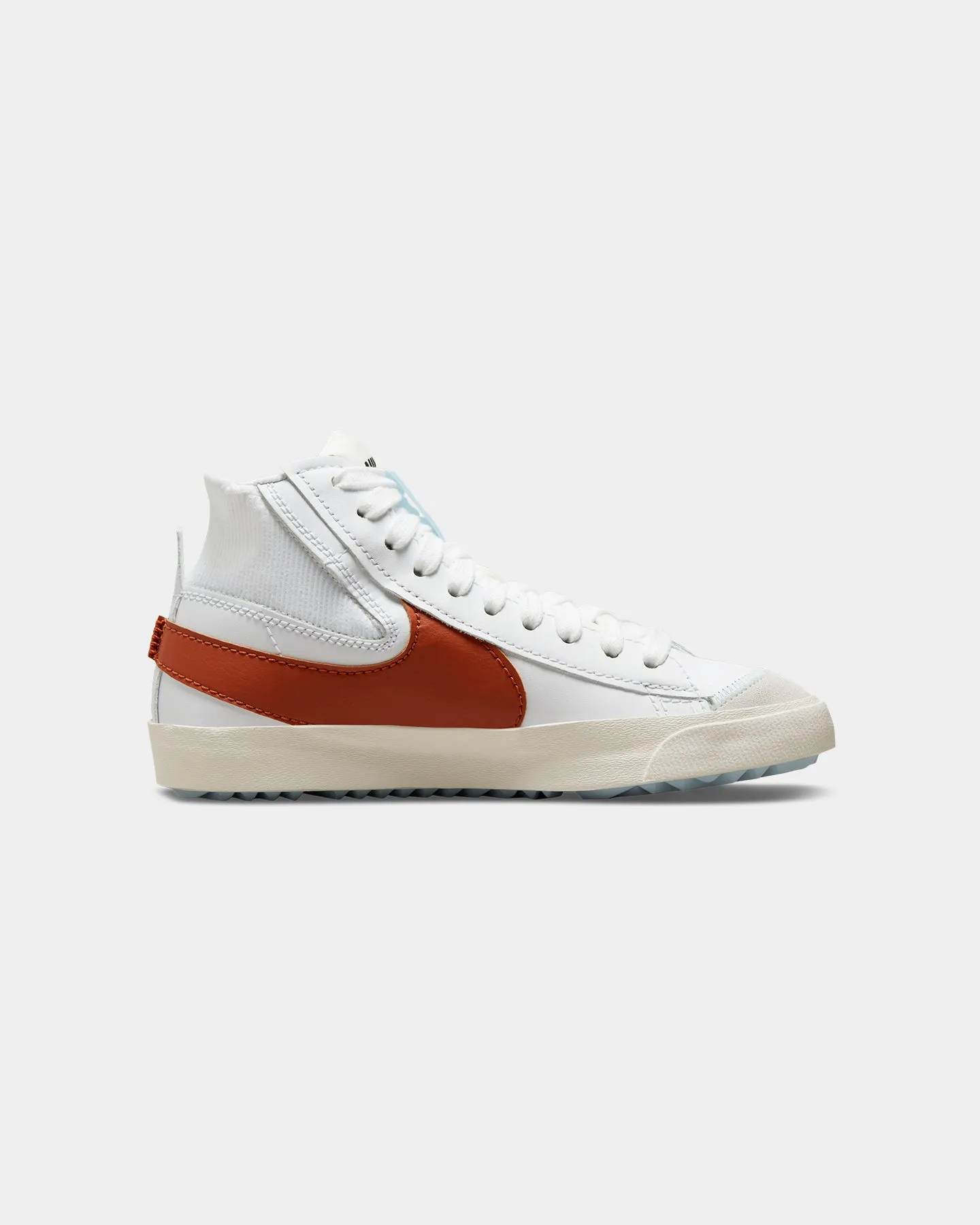 Bright Gold Clean White Nike Blazer Mid '77 Jumbo White/Dark Russet