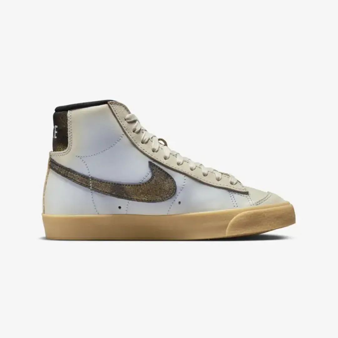Nike | BLAZER MID '77 PREMIUM { LT OREWOOD BRN/GUM YELLOW-TOPAZ GOLD Comfort Technology Shock Absorbing Foam