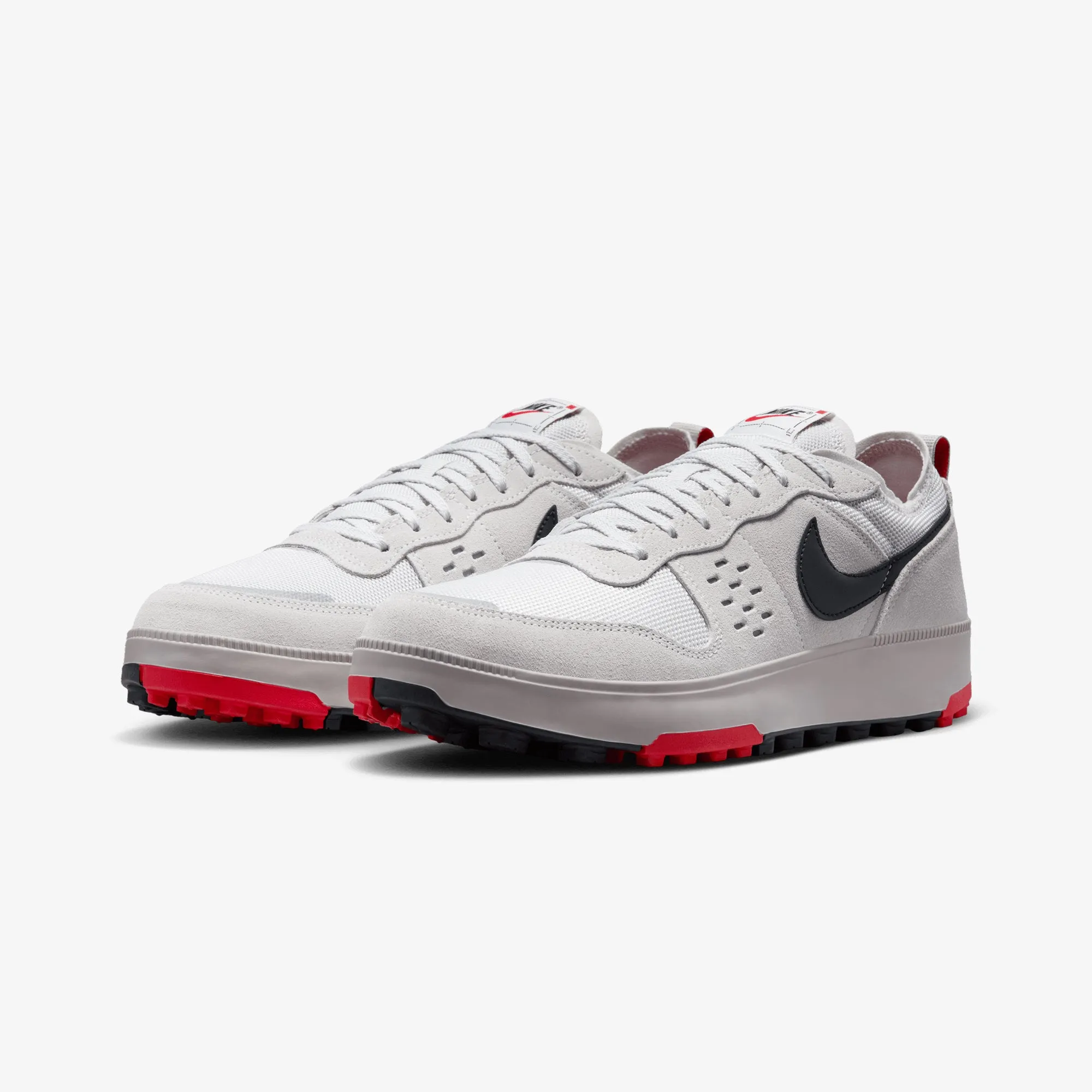 Shock Dispersing Tech Tear Resistant Upper Nike | C1TY { COLLEGE GREY/BLACK-VAST GREY-FIRE RED