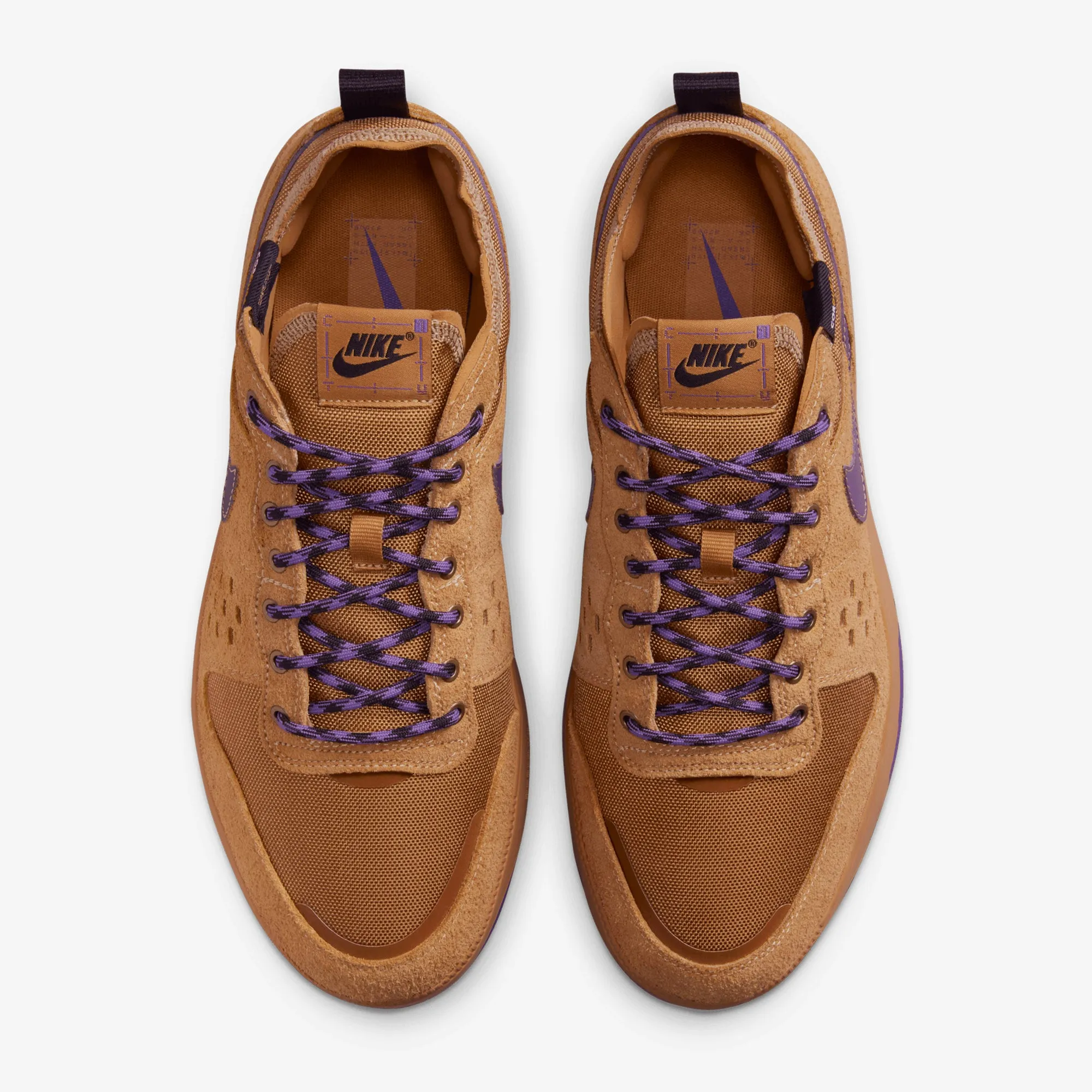 Nike | C1TY PREMIUM CORDURA? { FLAX/WILD GRAPE-BLACK-GUM YELLOW Breathable piece Breathable Material