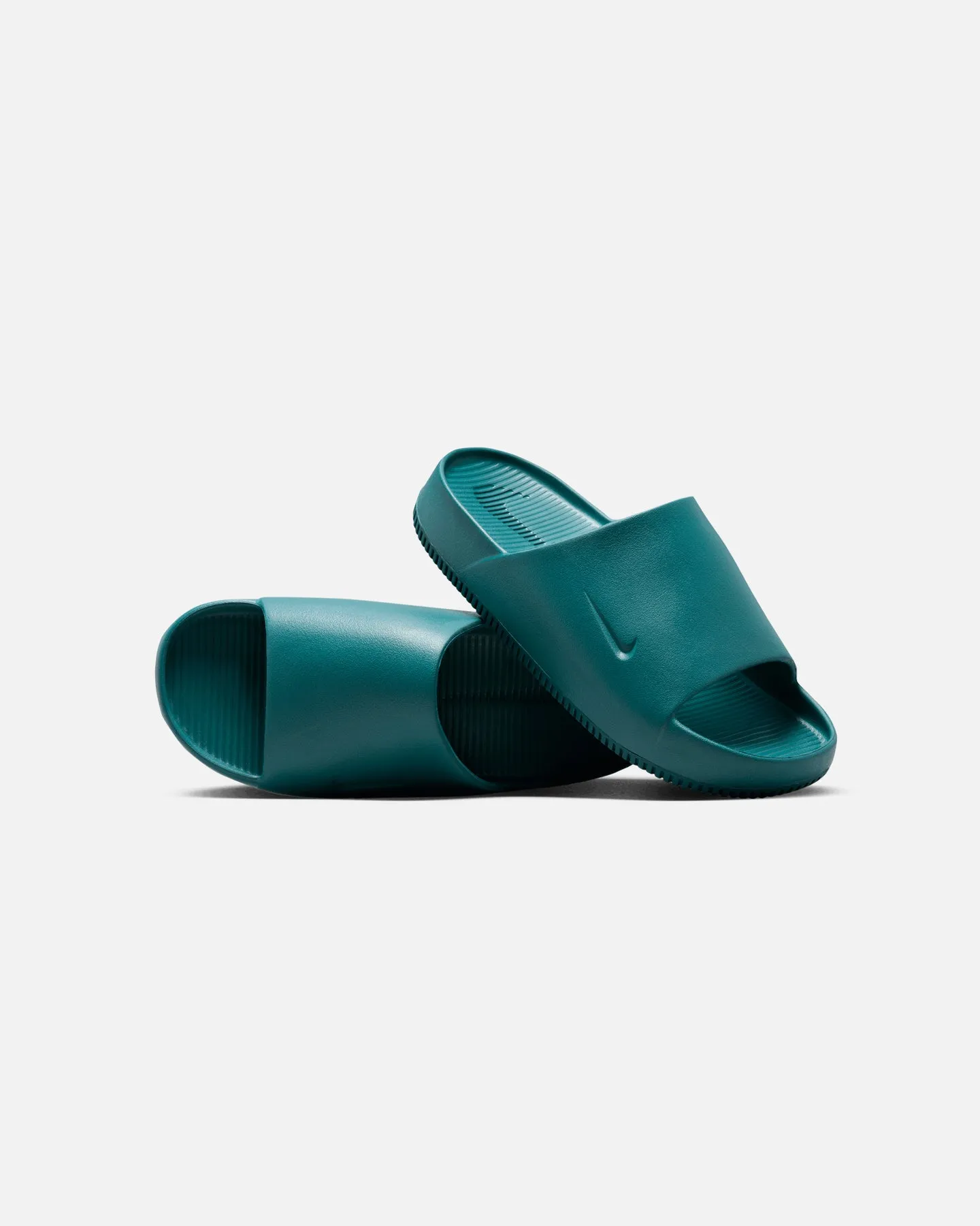 Nike Calm Slide Geode Teal/Geode Teal Cushioned heel Nordic Tone