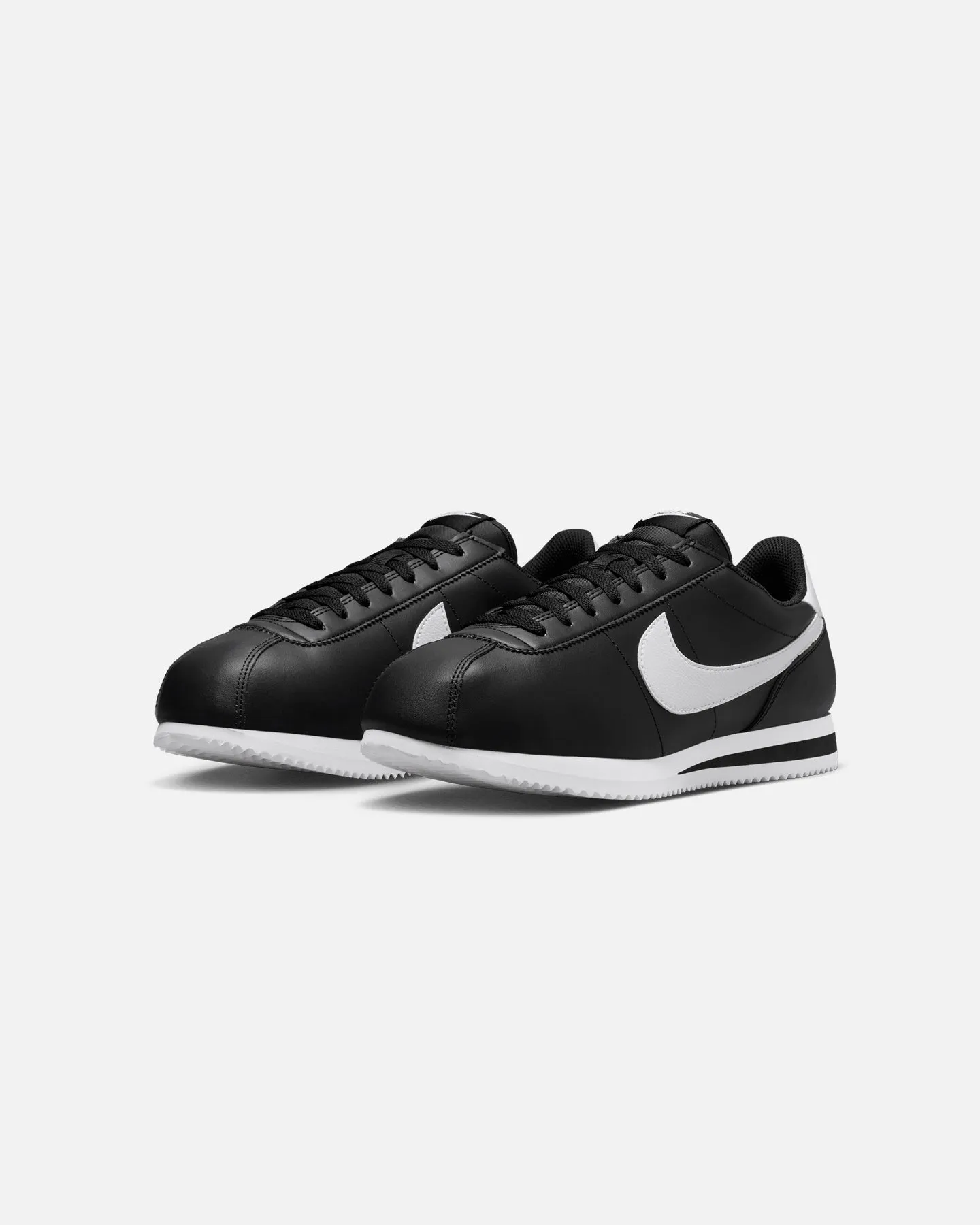 Nike Cortez Black/White Arch Support Health Focused Sole Soft
