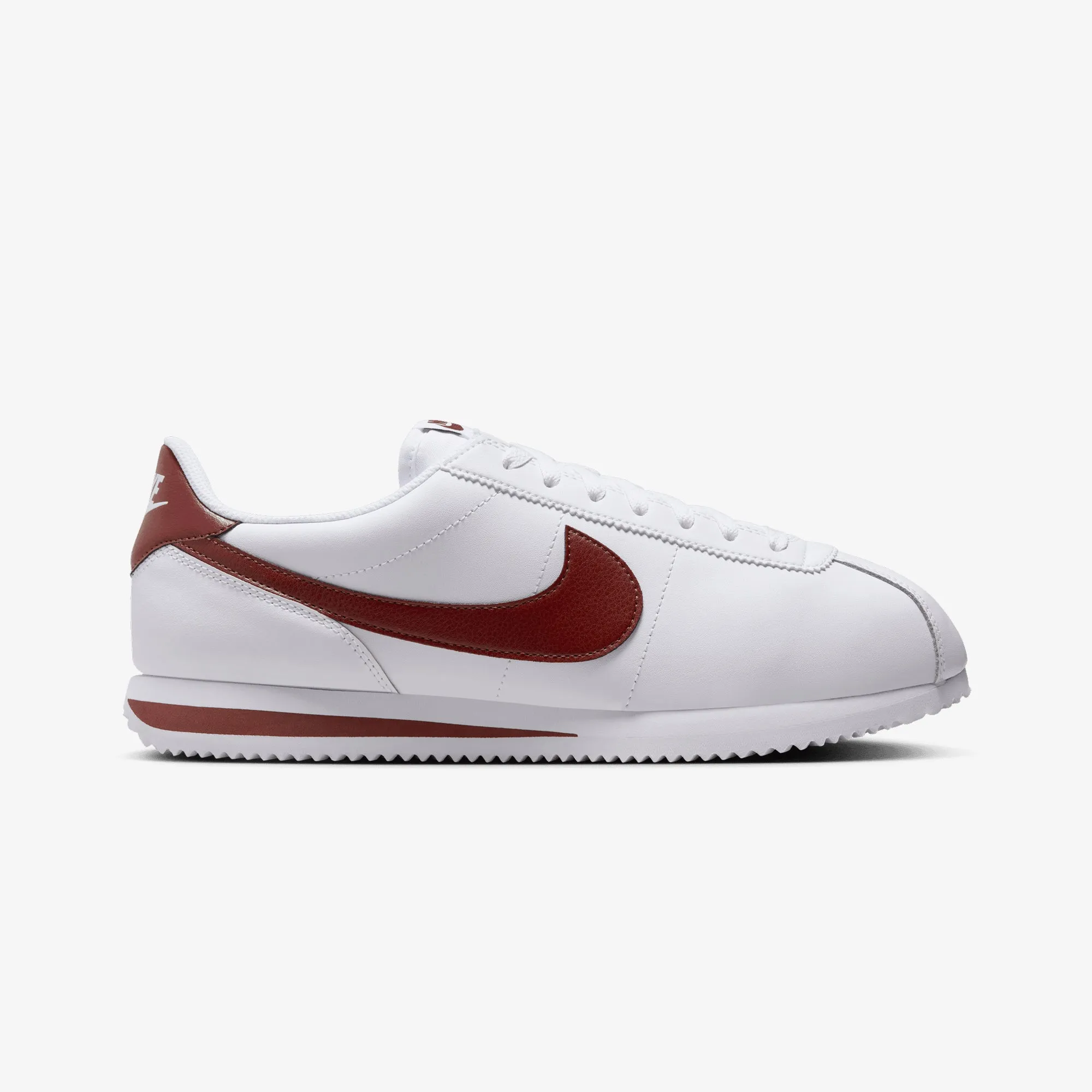 NIKE | CORTEZ { WHITE/DARK PONY Footwear Essential Compression Molded Midsole